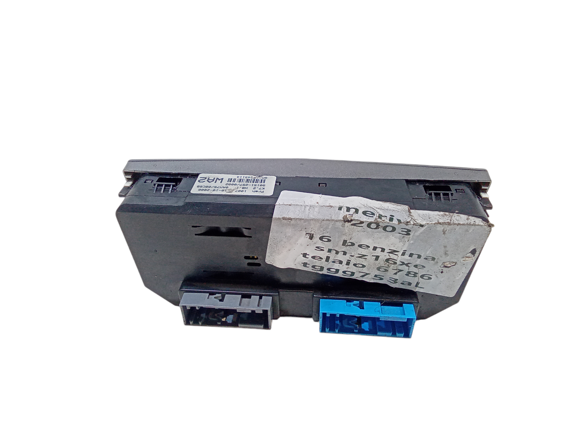 Comandi Clima per Opel Meriva 1 Serie (2003 - 2006)