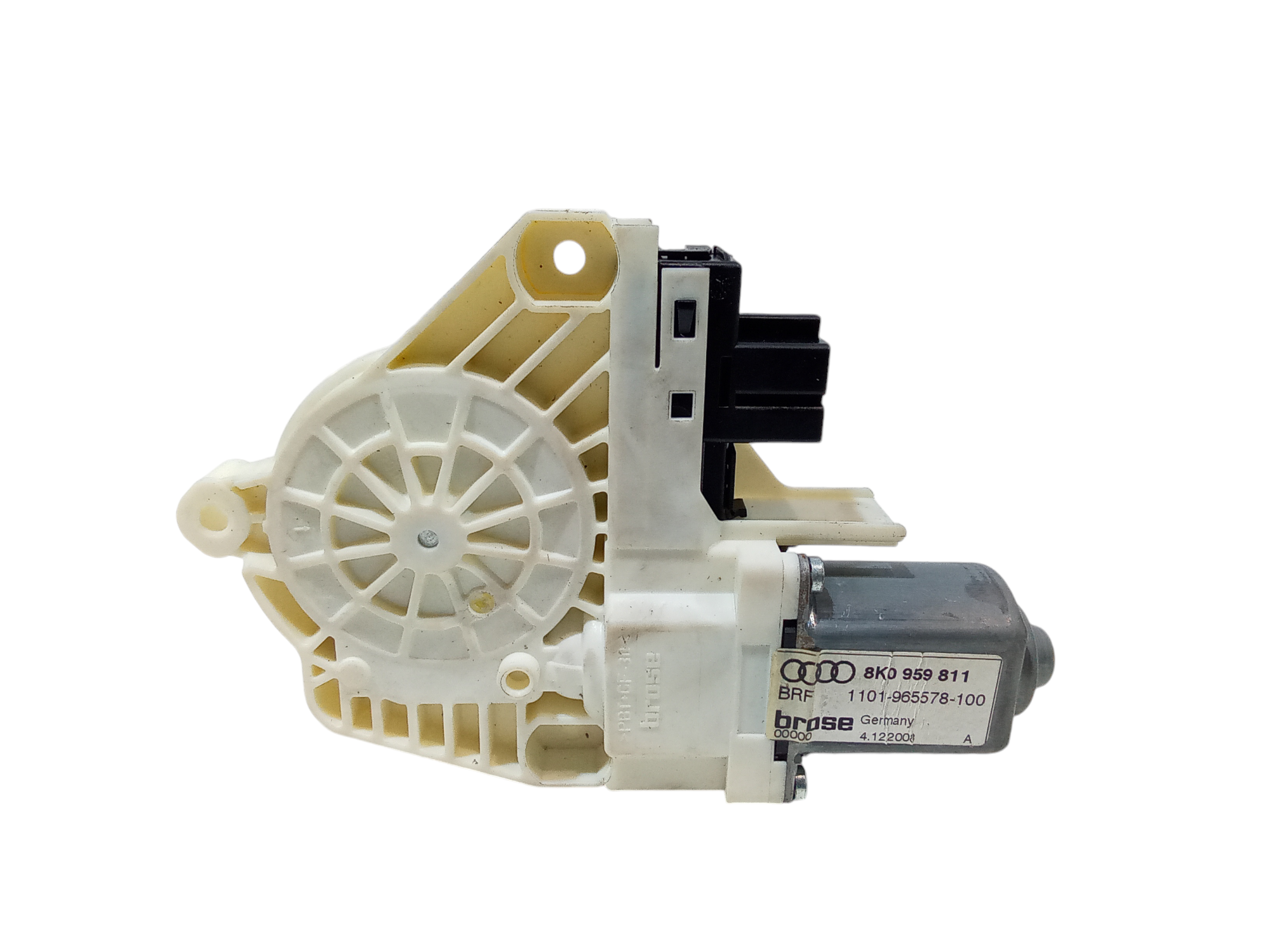 Motorino Alzavetro posteriore Sinistro per Audi Q5 Serie (8rb) (08>12) (2008 - 2012)