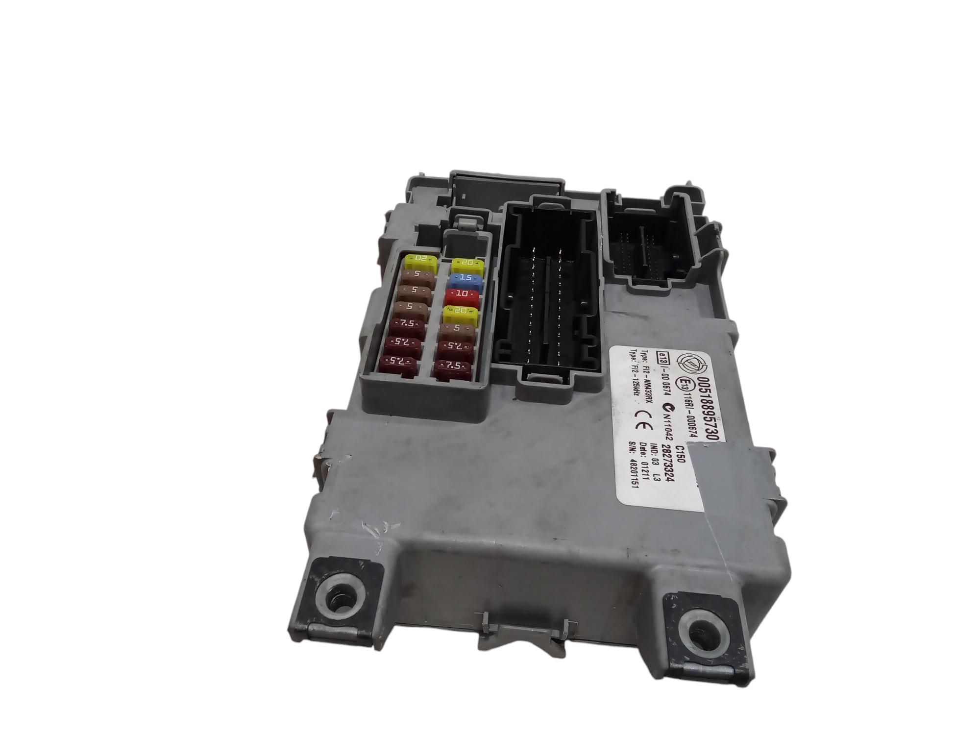 Body Computer per Fiat 500 Serie (07>14) (2007 - 2014)