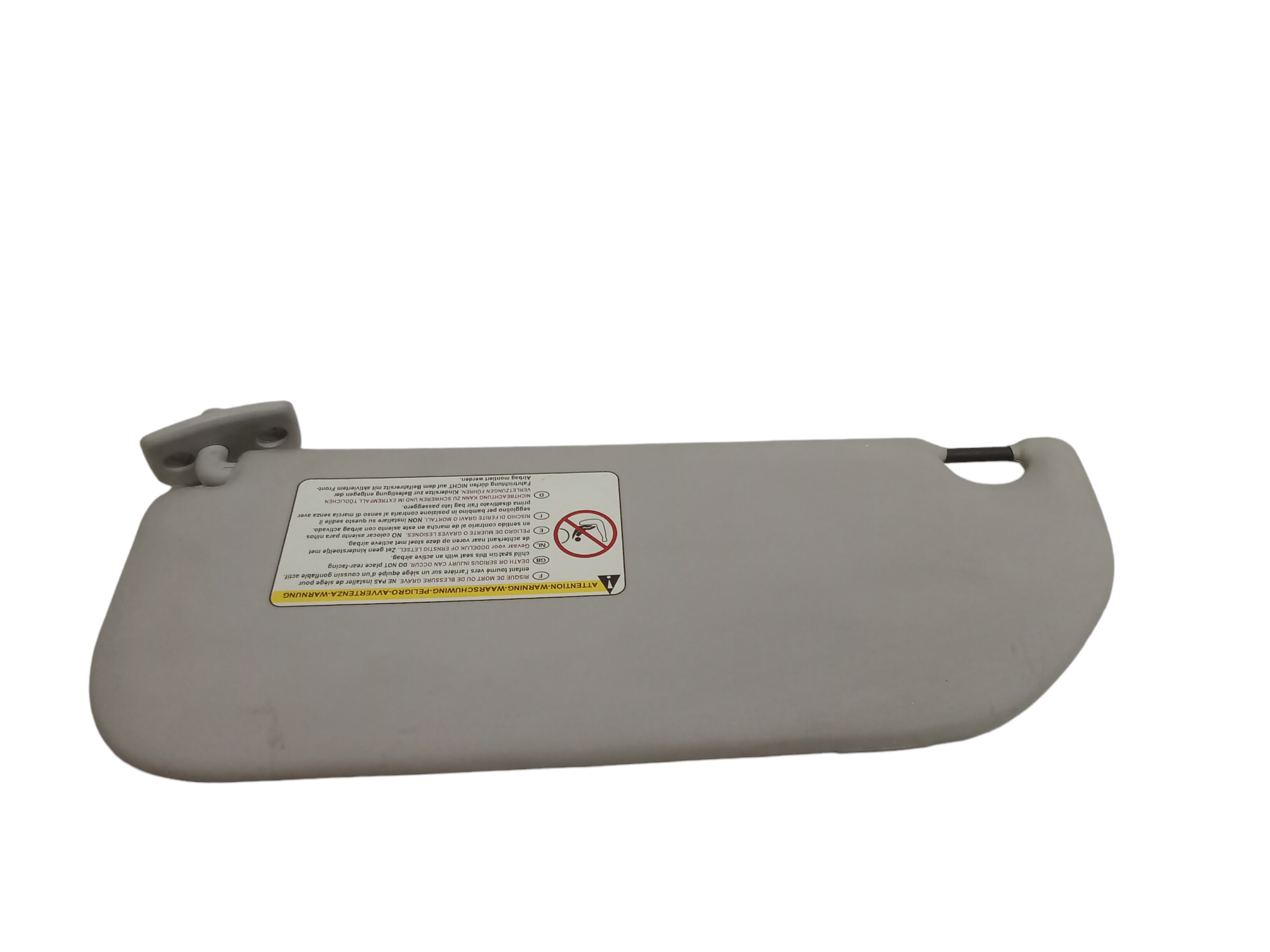 Parasole aletta Lato Passeggero per Citroen C3 1 Serie (2002 - 2005)