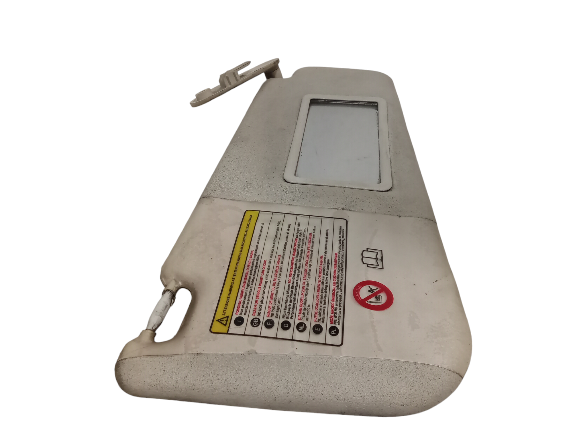 Parasole aletta Lato Passeggero per Fiat Grande Punto 1 Serie (2005 - 2008)