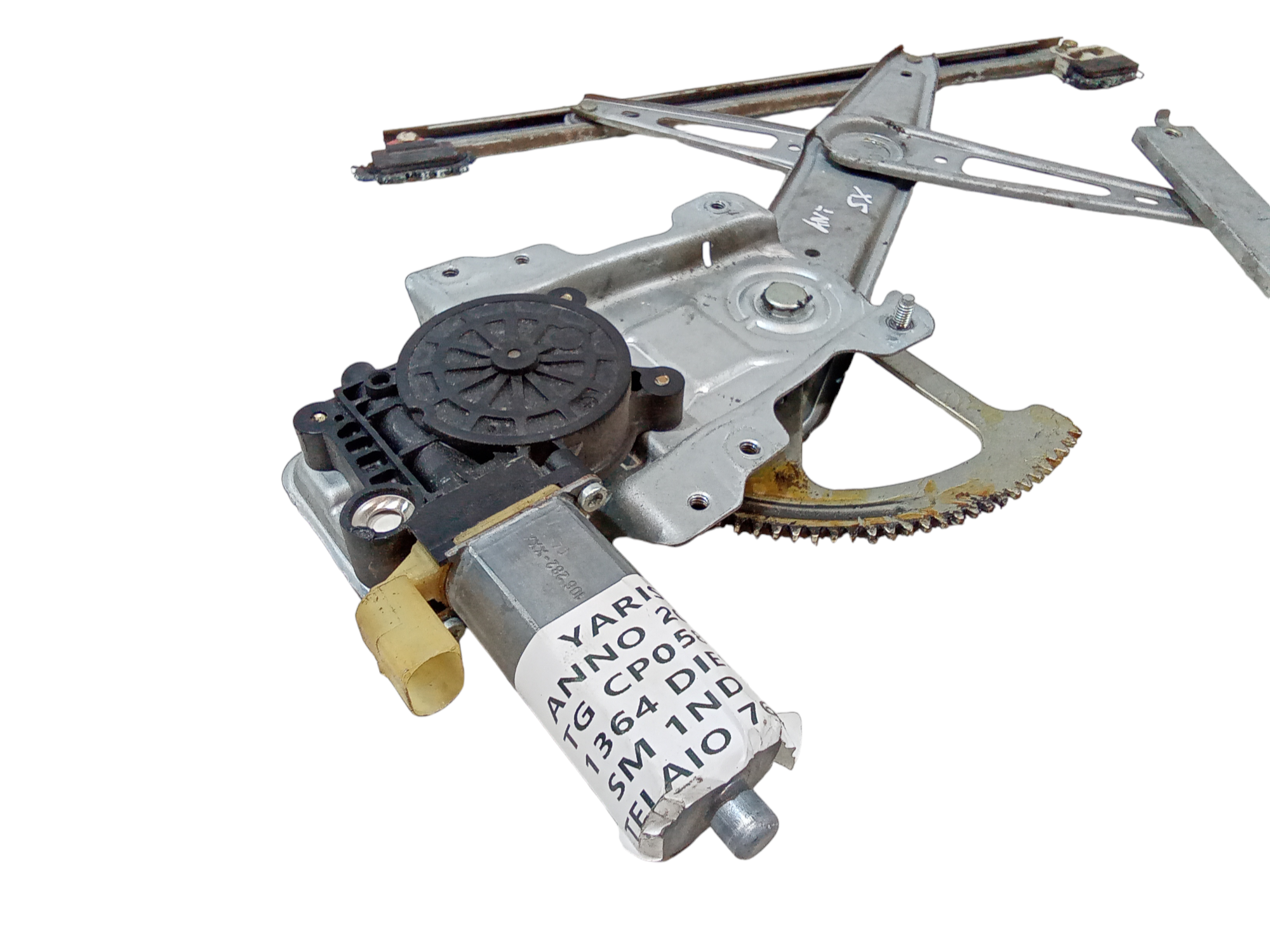 Cremagliera anteriore sinistra Guida per Toyota Yaris Serie (03>05) (2003 - 2005)