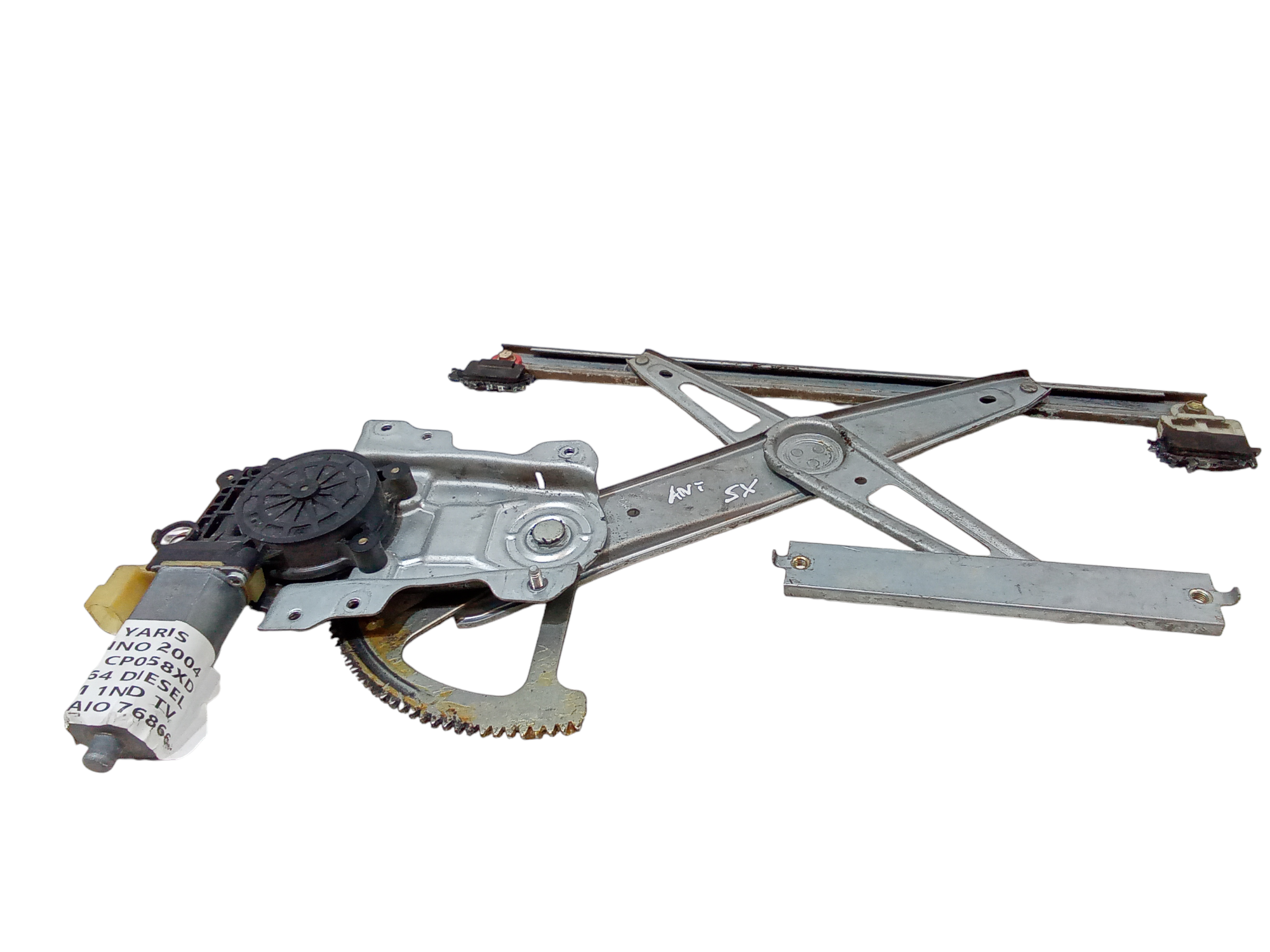 Cremagliera anteriore sinistra Guida per Toyota Yaris Serie (03>05) (2003 - 2005)