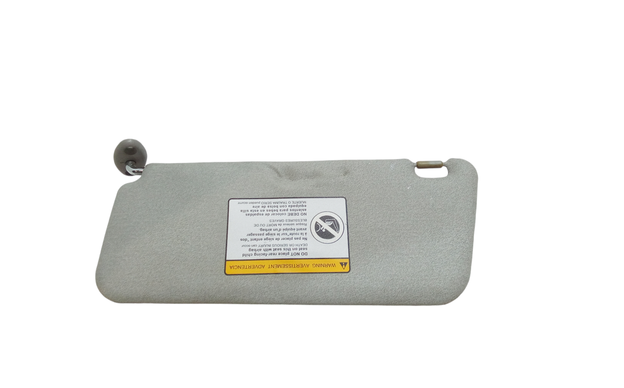 Parasole aletta Lato Passeggero per Chevrolet Matiz 4 Serie (2007 - 2010)