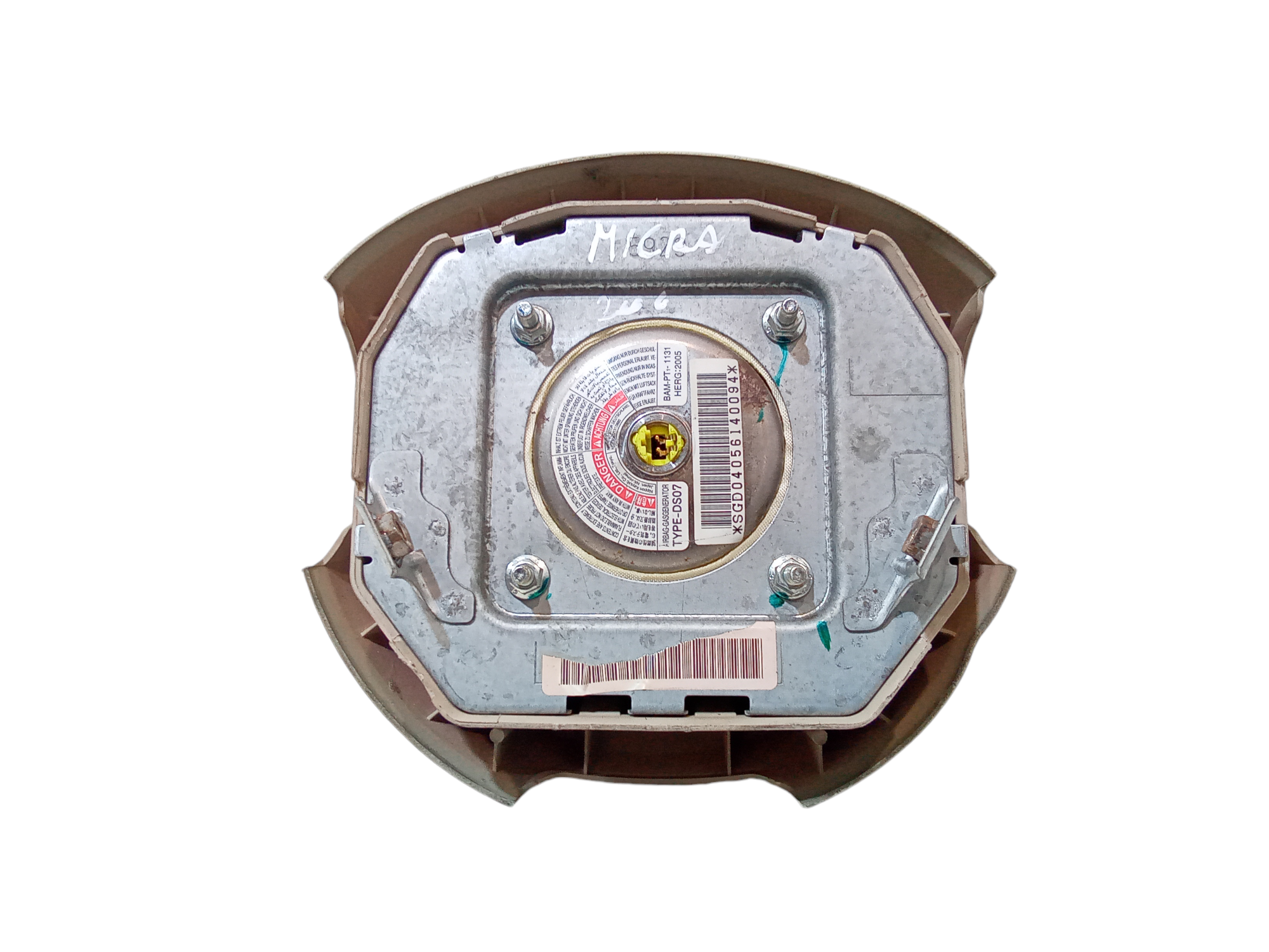 Airbag Volante per Nissan Micra 5 Serie (2005 - 2007)