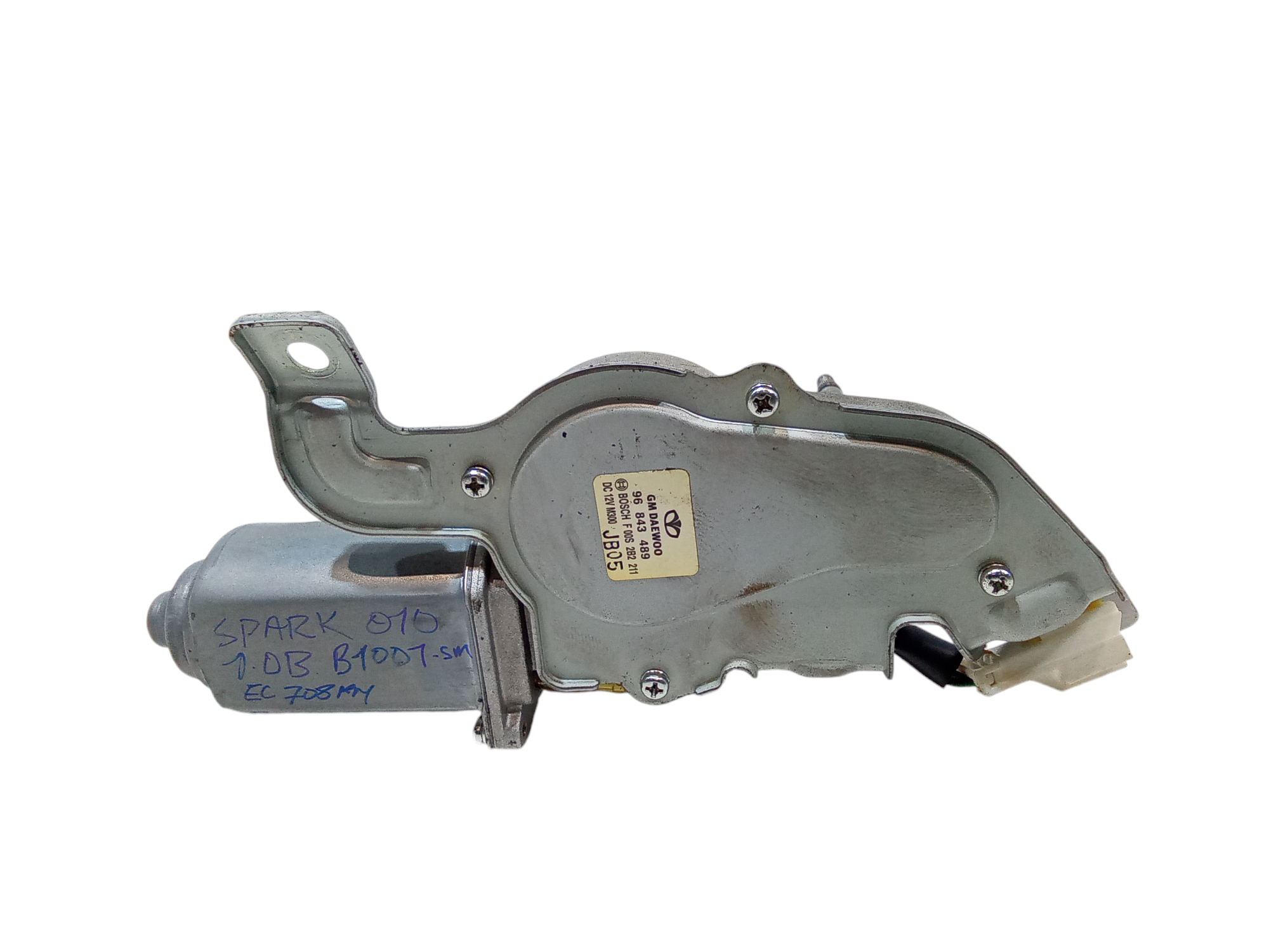 Motorino Tergicristallo Posteriore per Chevrolet Spark 1 Serie (2009 - 2012)