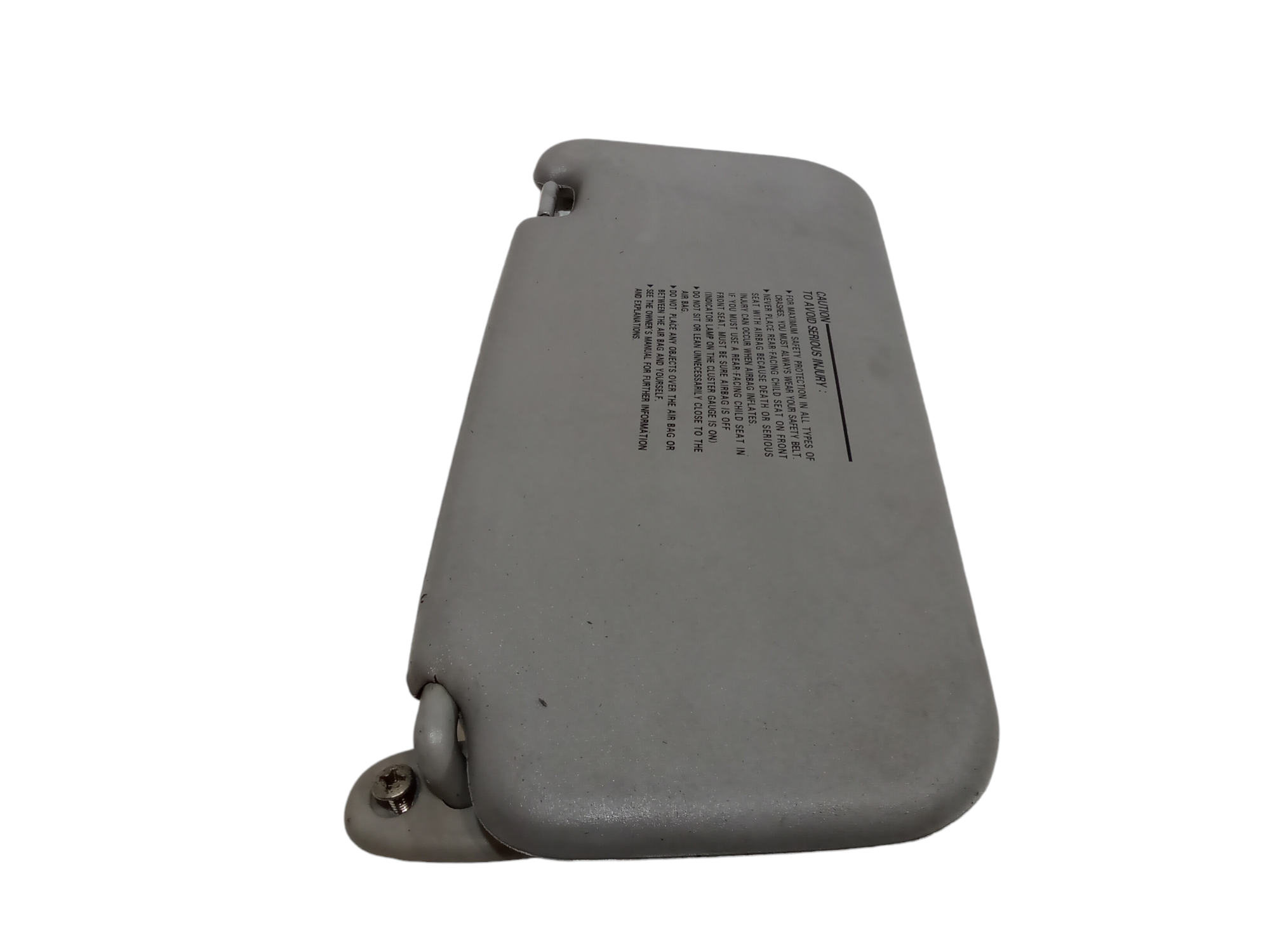 Parasole aletta Lato Passeggero per Hyundai Getz 1 Serie (2002 - 2005)