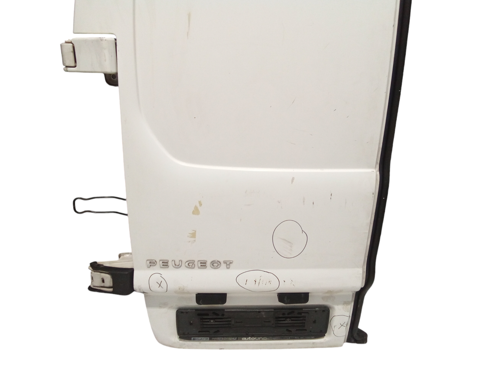 Porta carico posteriore a battente SX lato guida vetrata per Peugeot Expert 3 Serie (2007 - In produzione)