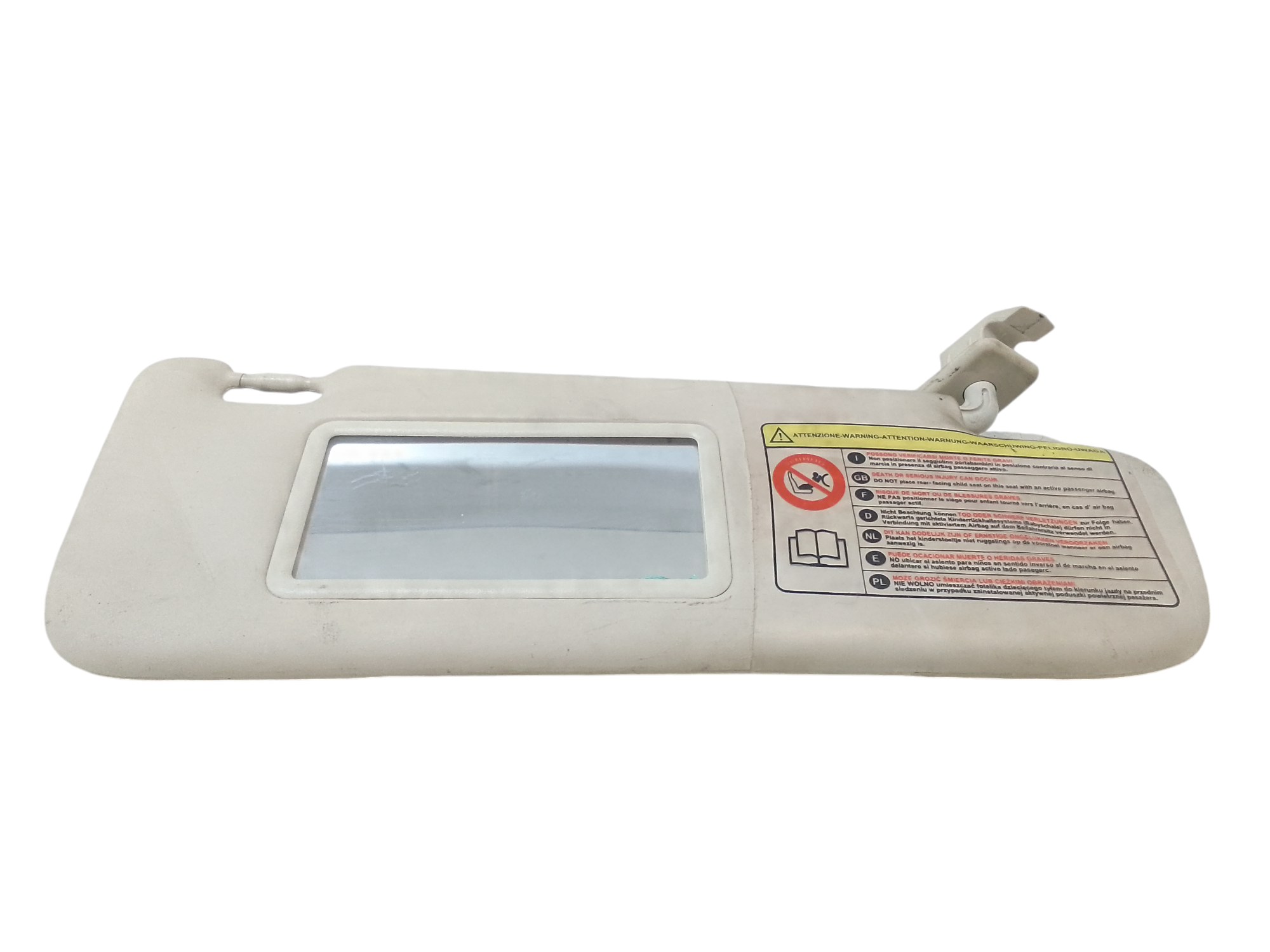 Parasole aletta Lato Passeggero per Fiat 500 Serie (07>14) (2007 - 2014)