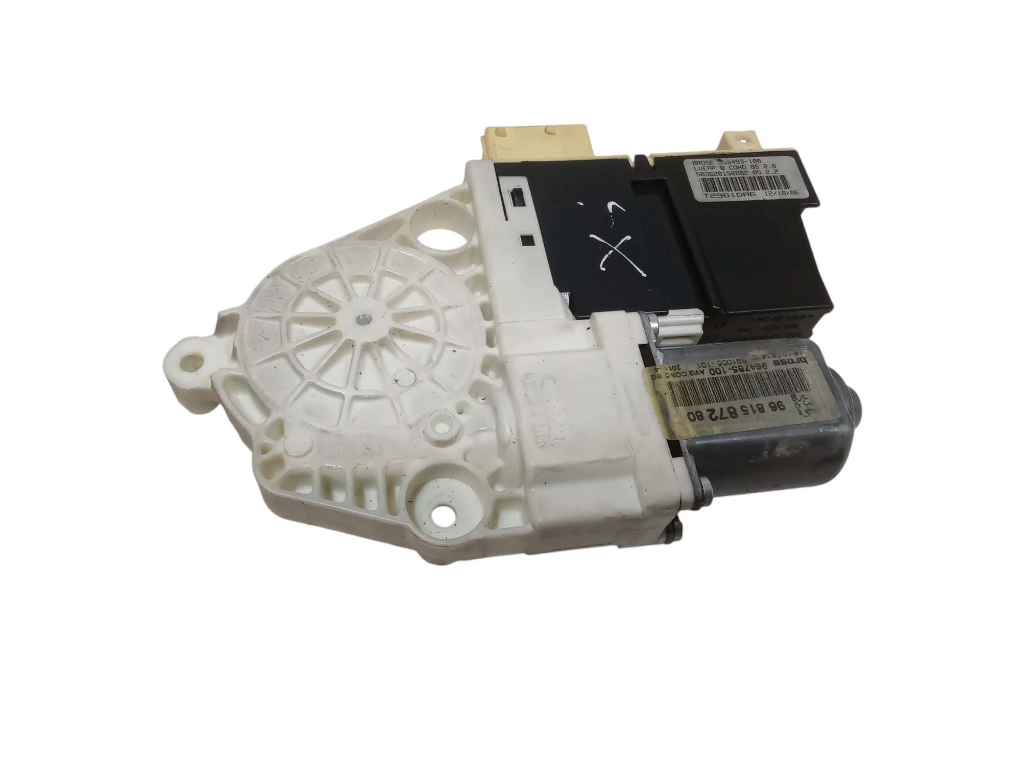 Motorino Alzavetro anteriore Sinistro per Peugeot 307 Berlina 2 Serie (2005 - In produzione)