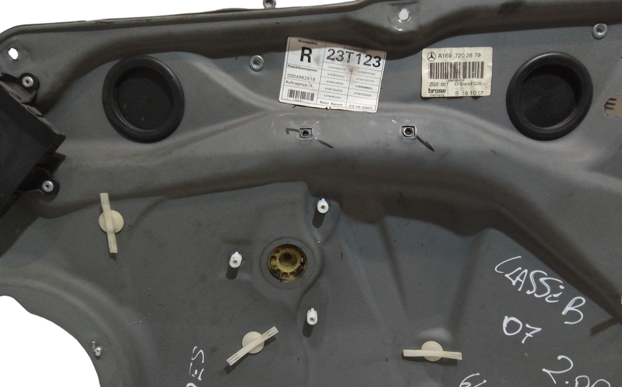 Cremagliera anteriore destra passeggero per Mercedes Classe B W245 1 Serie (2005 - 2011)