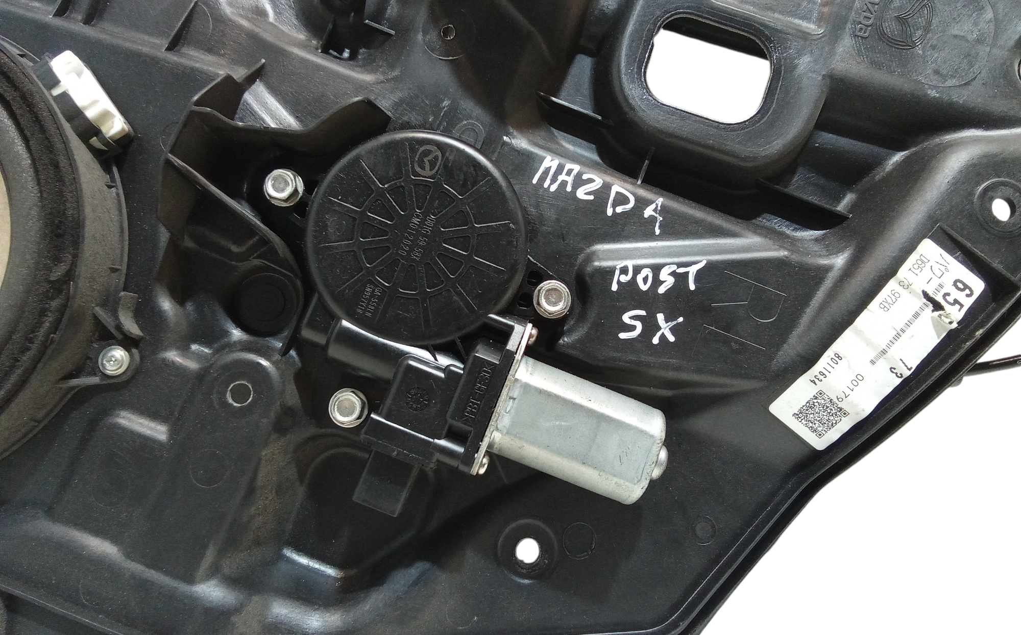 Cremagliera posteriore sinistra guida per Mazda 2 Berlina 2 Serie (2007 - In produzione)