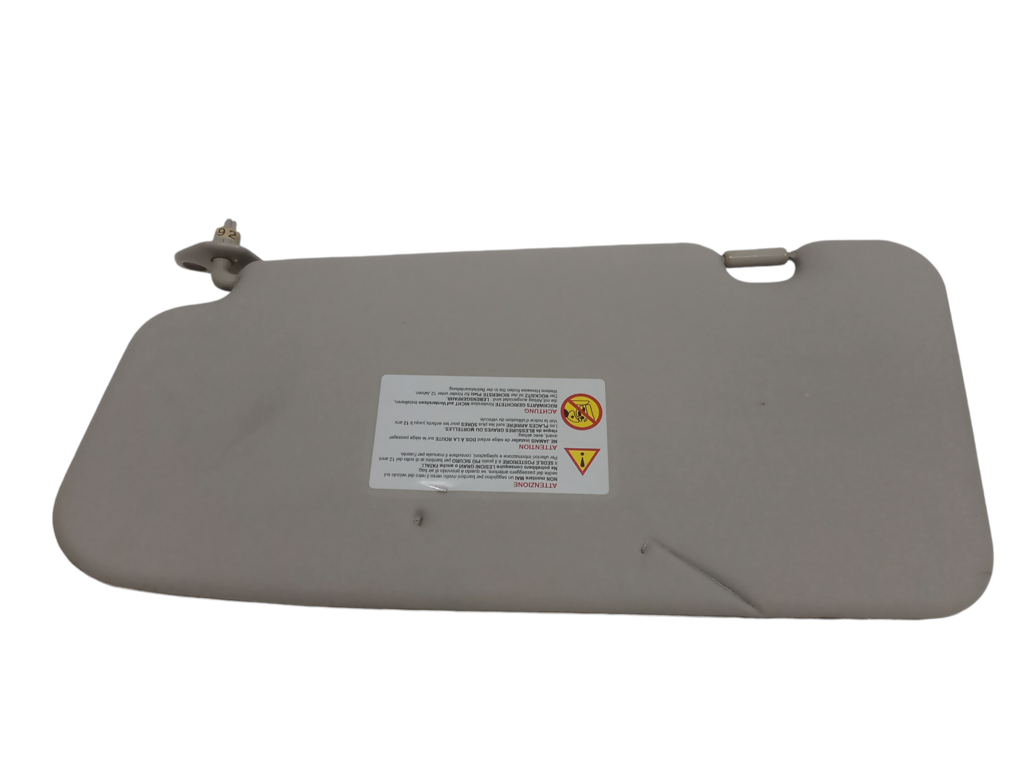 Parasole aletta Lato Passeggero per Nissan X-trail 1 Serie (2001 - 2007)