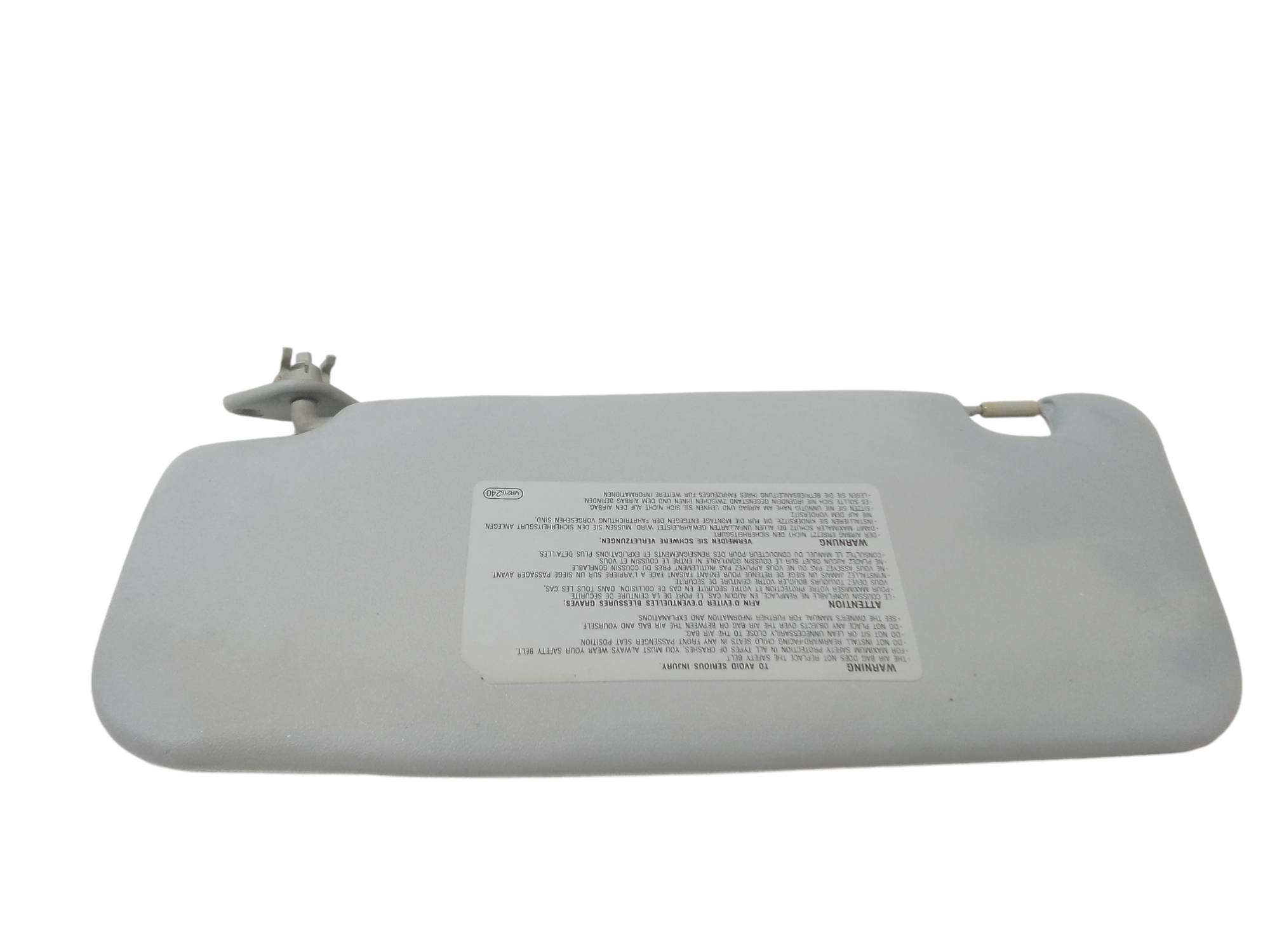 Parasole aletta Lato Passeggero per Mitsubishi Space Runner (1999 - 2002)