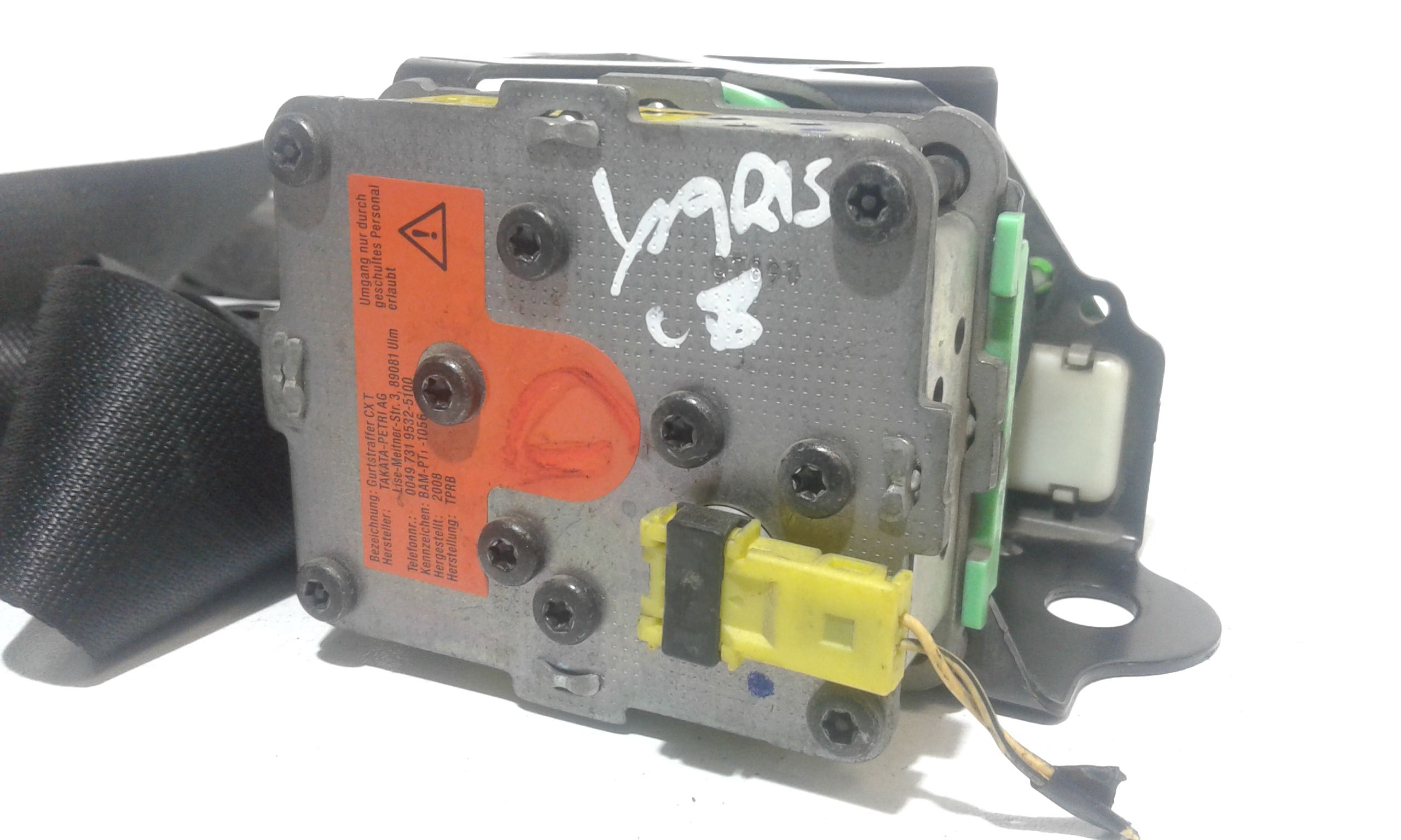 Cintura di Sicurezza anteriore Destra con pretensionatore TOYOTA Yaris 3 Serie