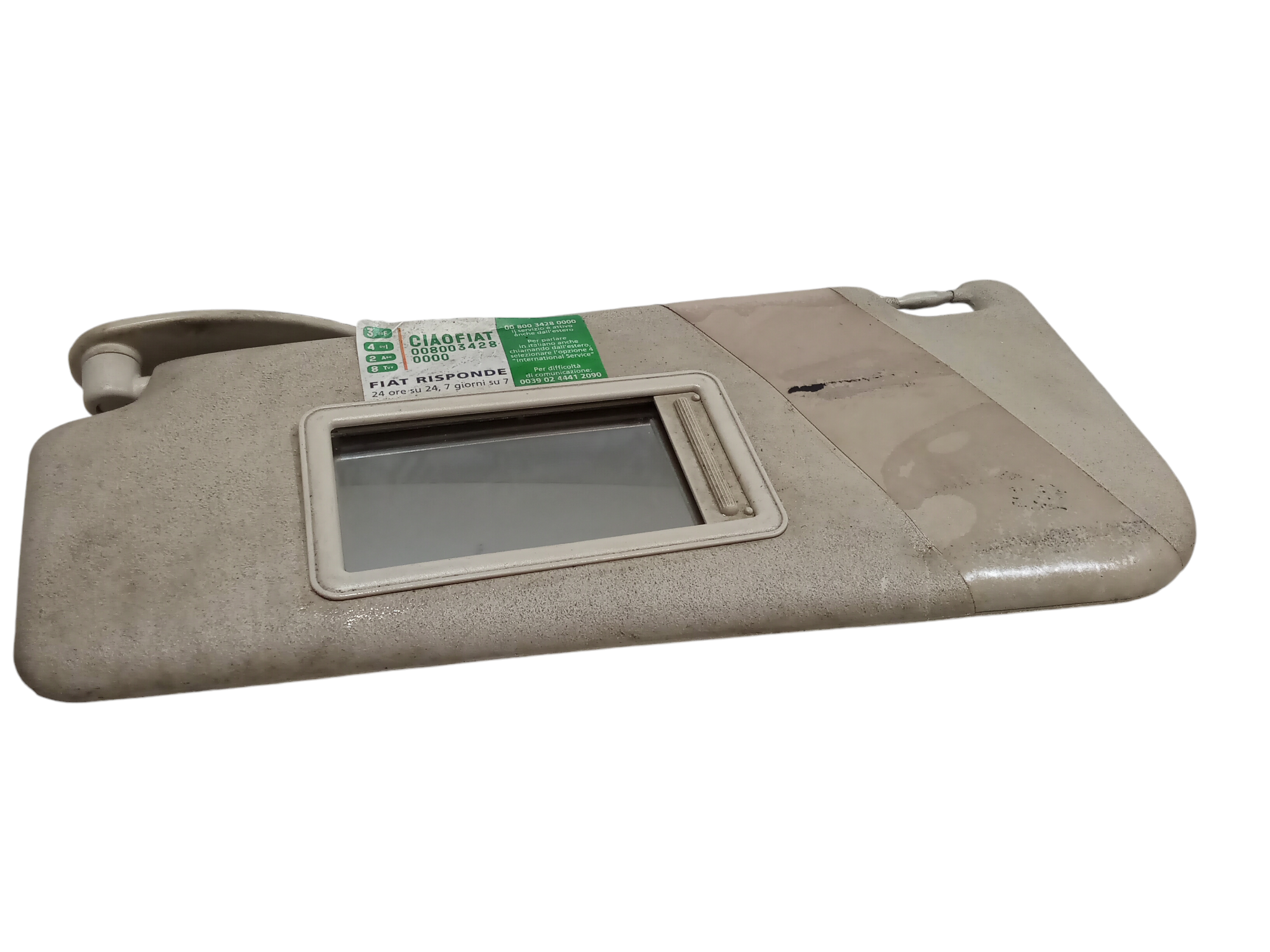 Parasole aletta anteriore Lato Guida per Fiat Grande Punto 1 Serie (2005 - 2008)