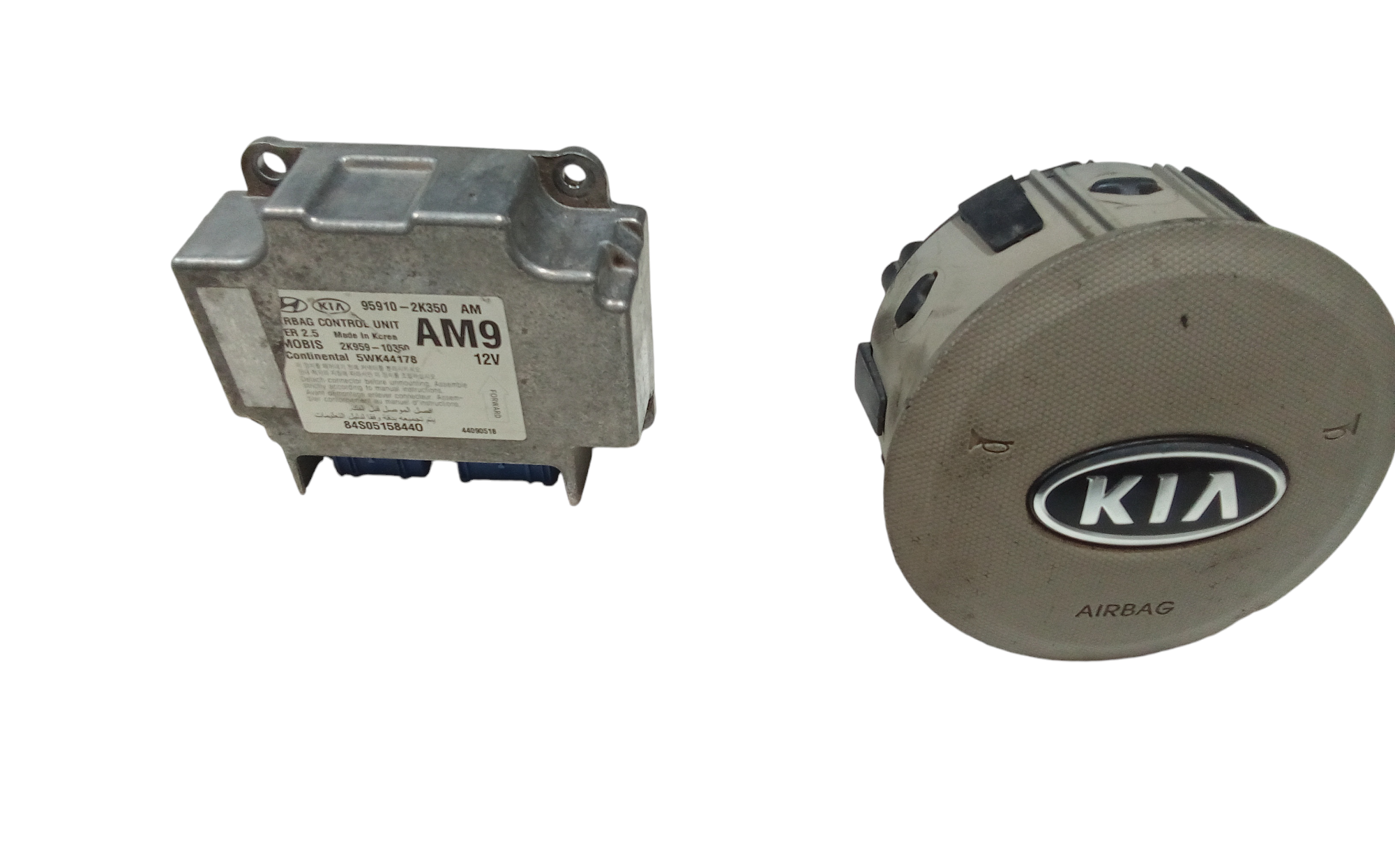 Kit Airbag Completo per Kia Soul (2009 - 2011)