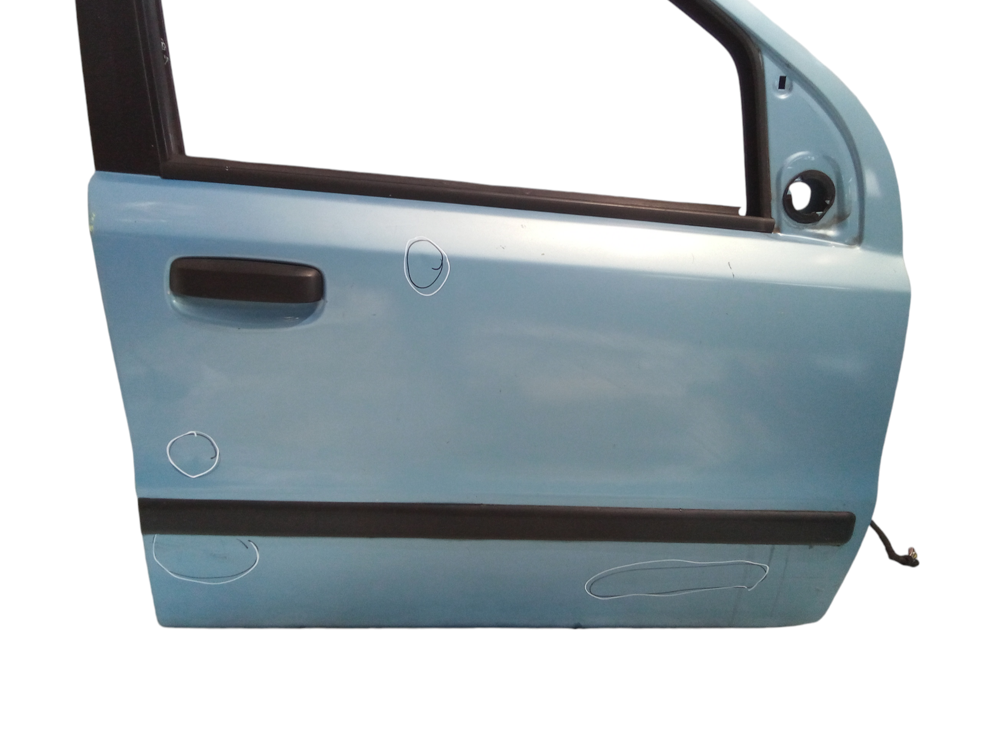 Portiera anteriore Destra per Fiat Panda 2 Serie (2003 - 2010)