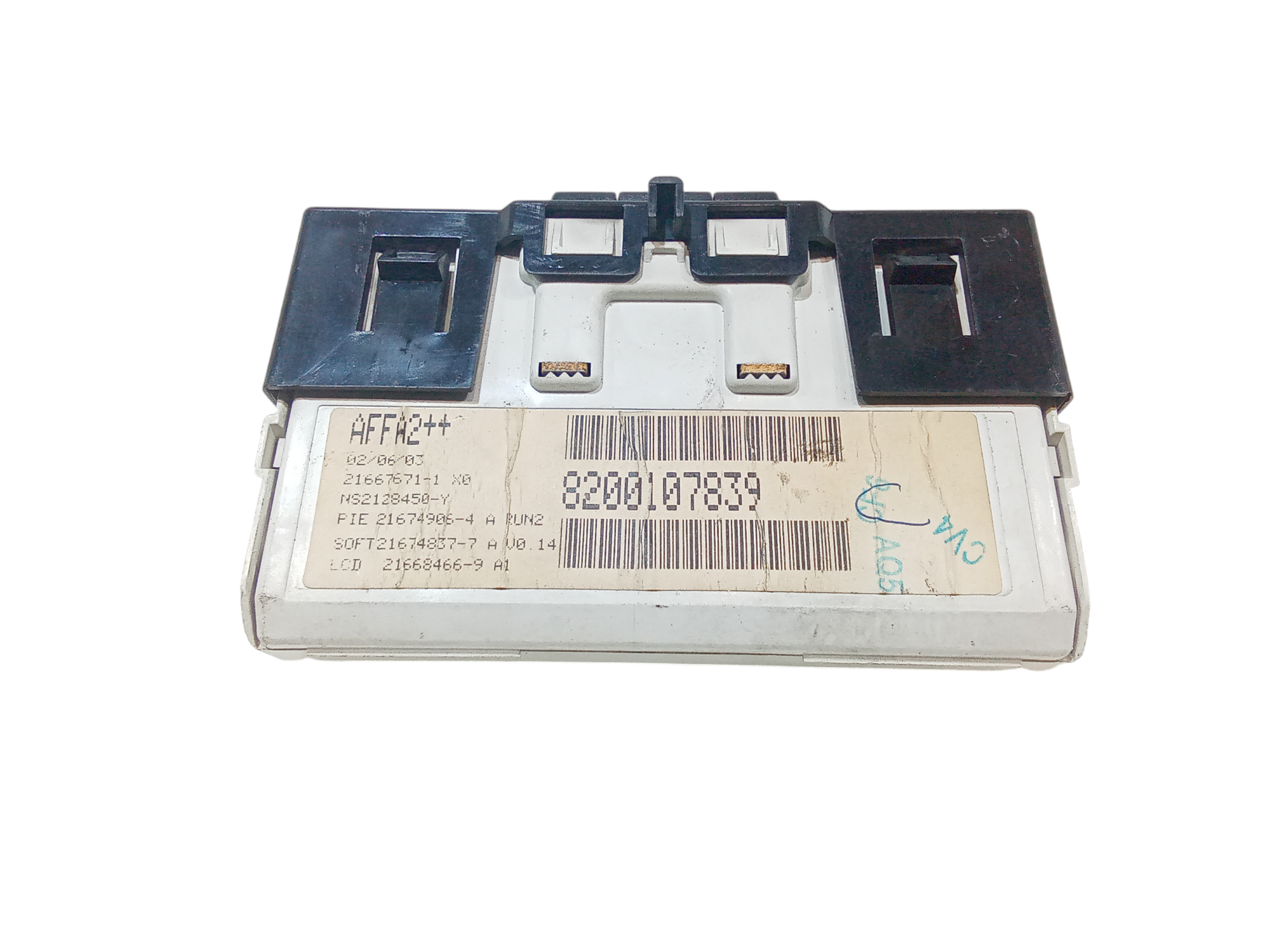 Display orologio per Renault Megane Ll Serie (02>06) (2002 - 2006)