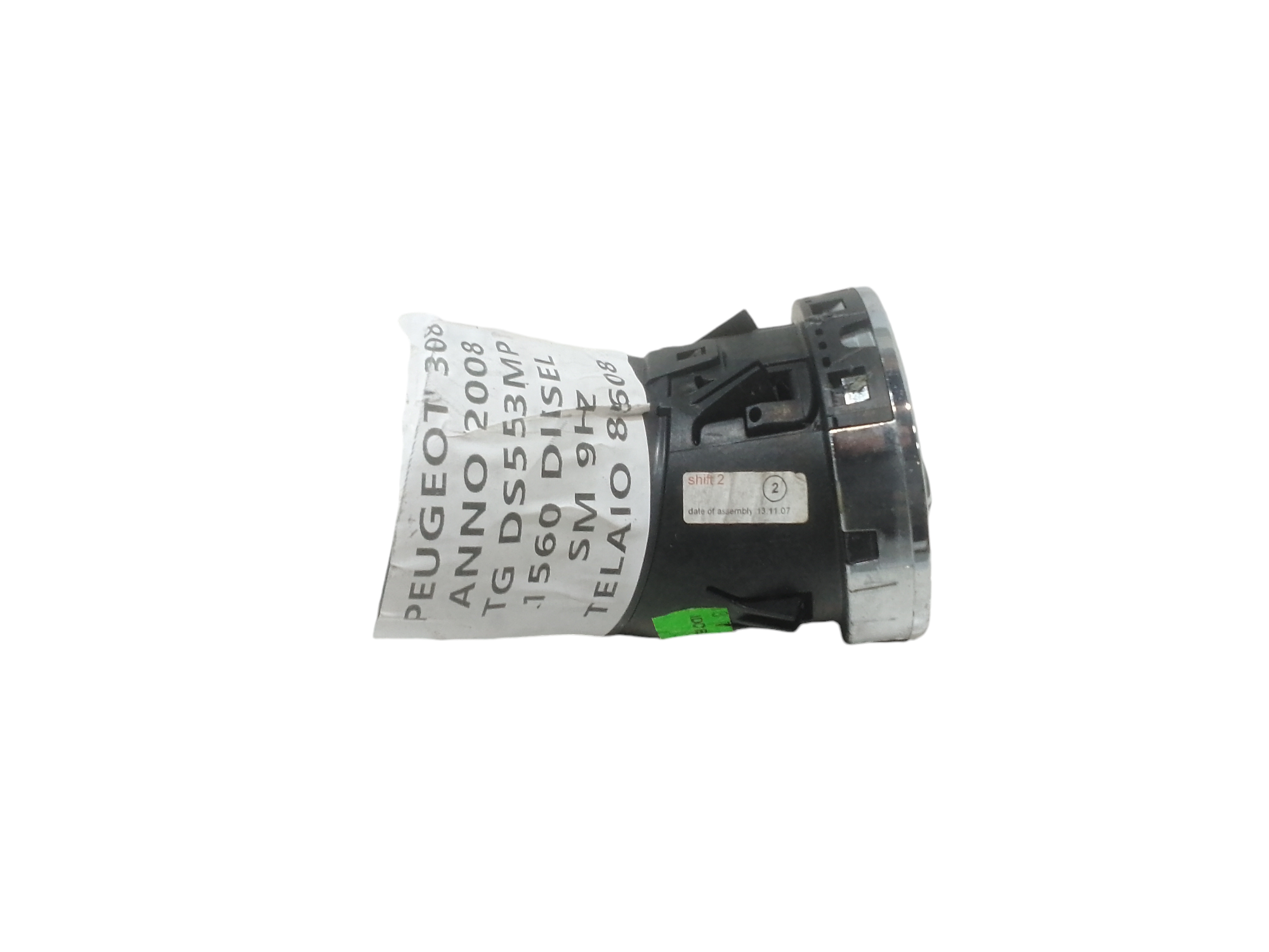 Bocchetta aria cruscotto lato passeggero per Peugeot 308 Serie (07>14) (2007 - 2014)