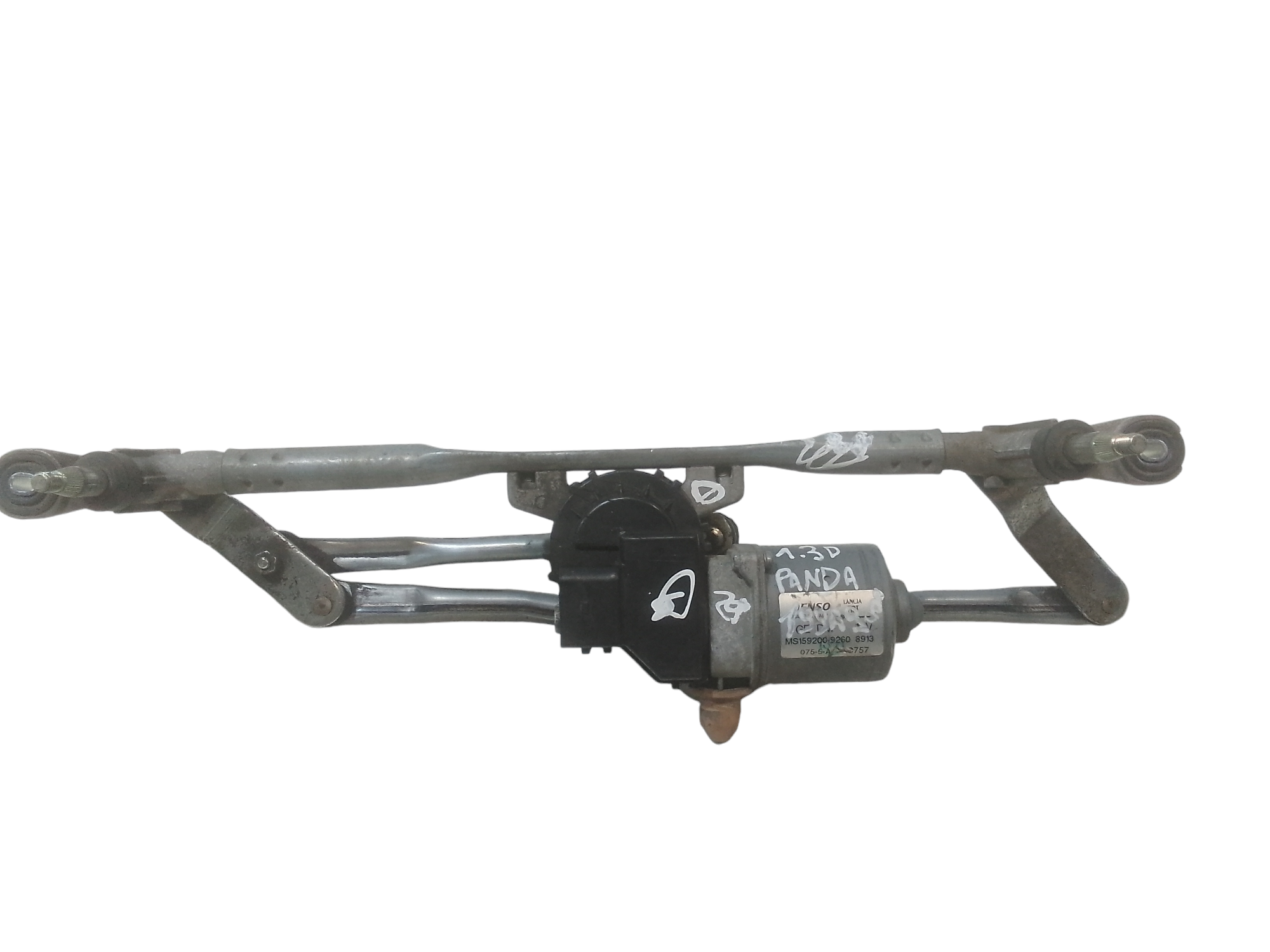 Motorino tergi ant completo di tandem per Fiat Panda 3 Serie (2012 - In produzione)