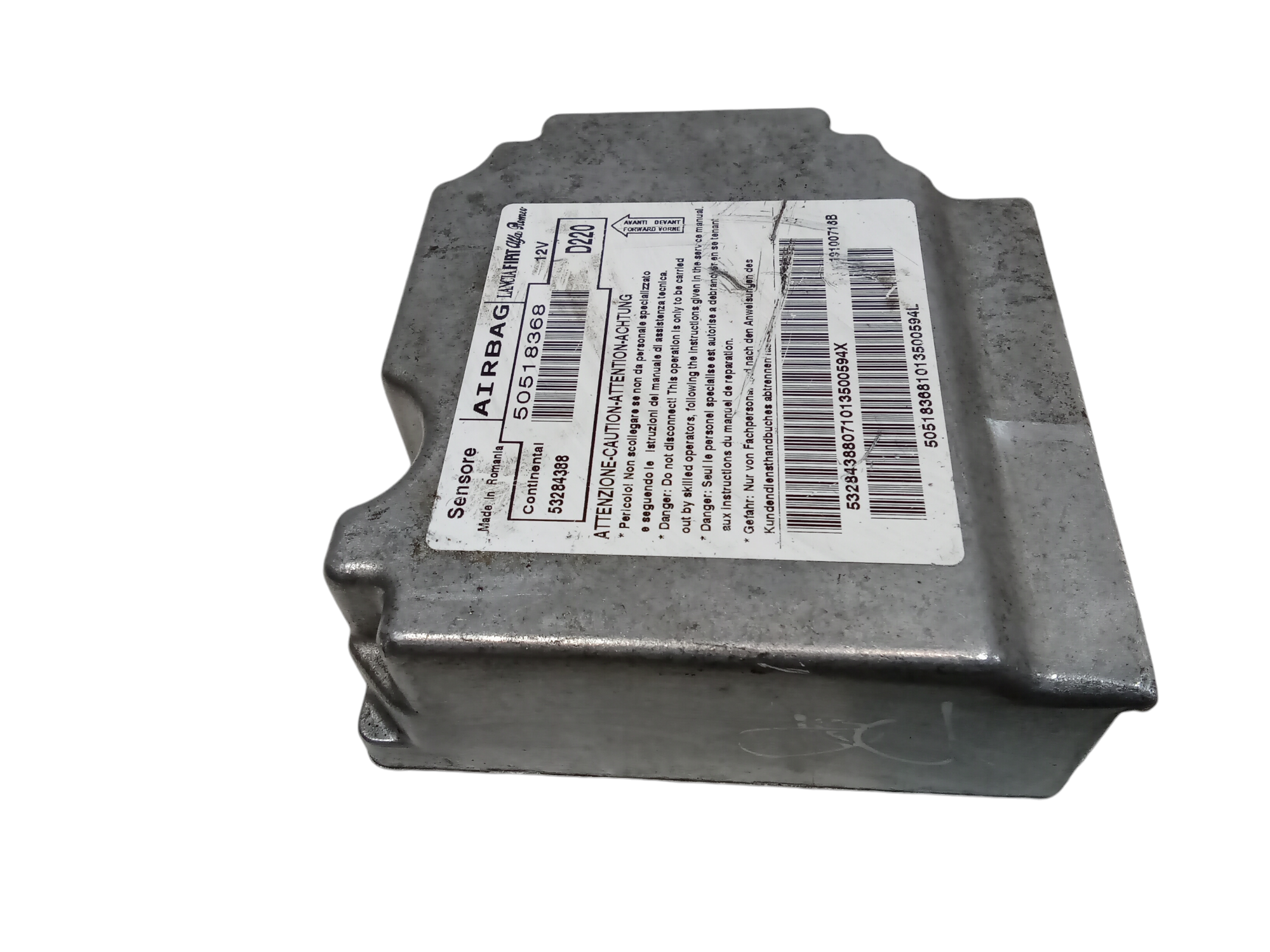 Centralina Airbag per Alfa Romeo Mito Serie (955_) (08>) (2008 - In produzione)