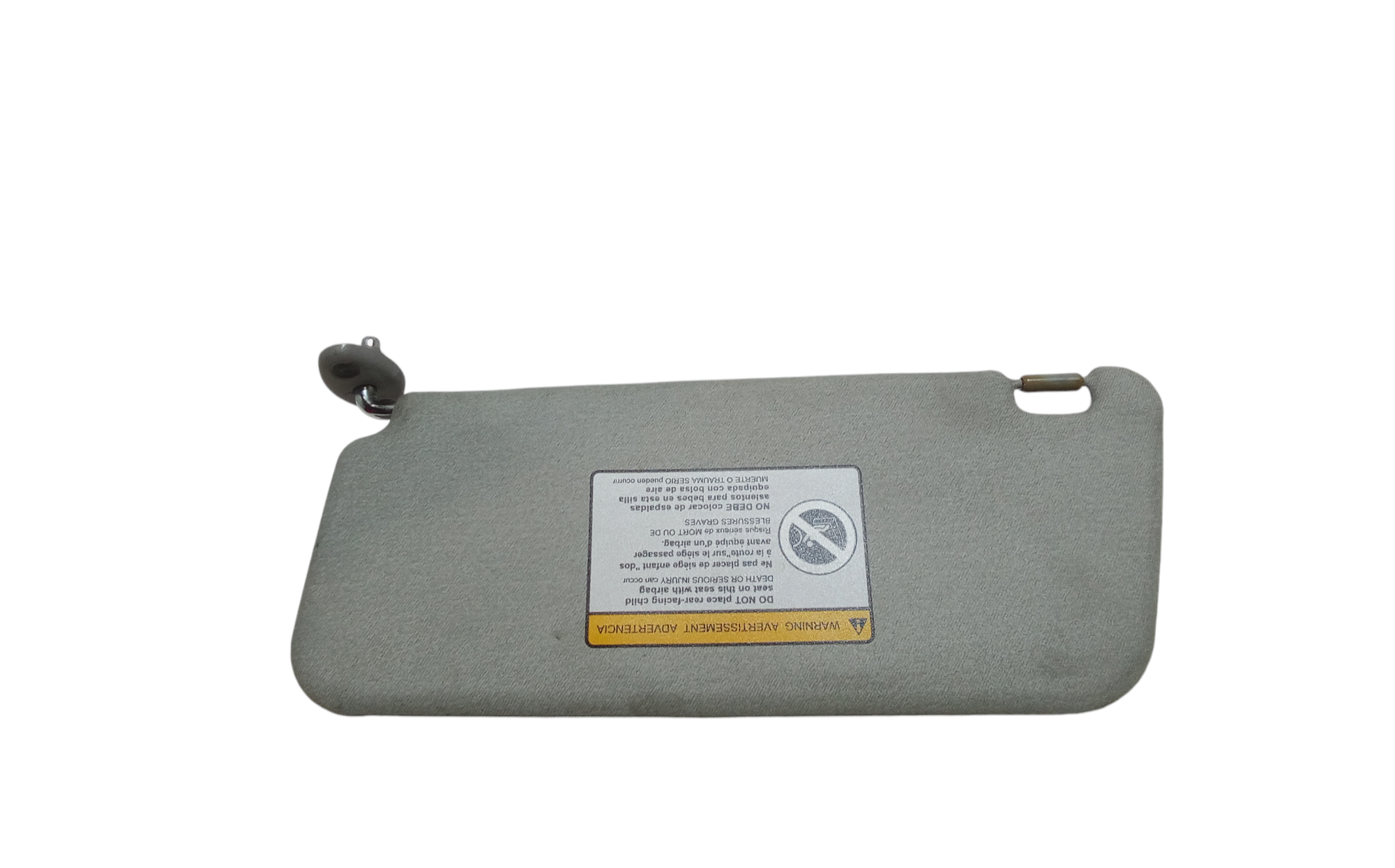 Parasole aletta Lato Passeggero per Chevrolet Matiz 4 Serie (2007 - 2010)