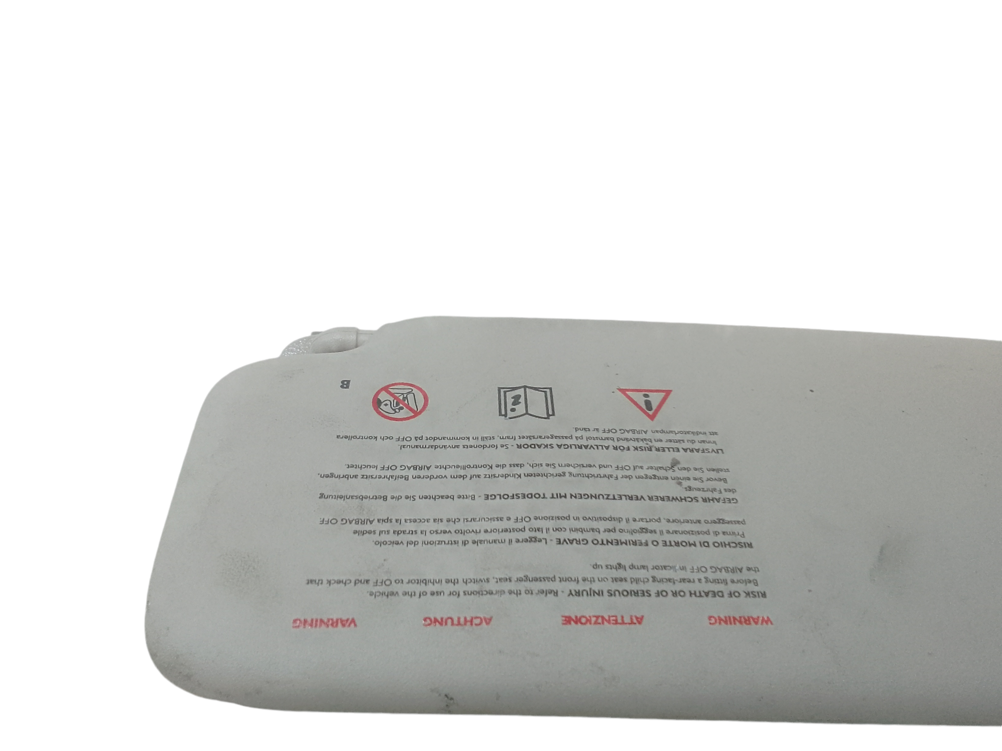 Parasole aletta Lato Passeggero per Renault Twingo Ii Serie  (07>14) (2007 - 2014)