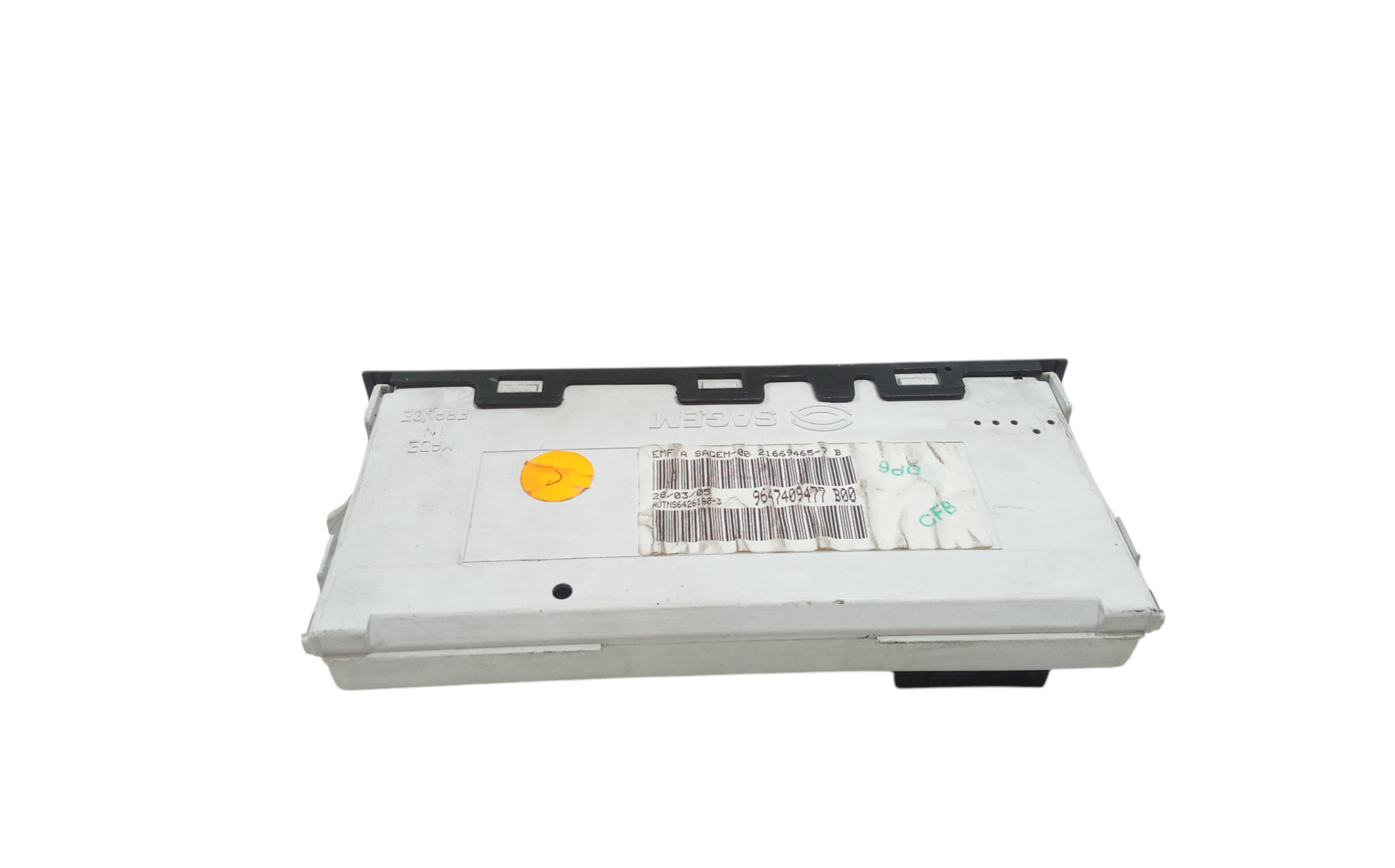 Display multifunzione computer di bordo per Citroen C2 1 Serie (2003 - 2005)