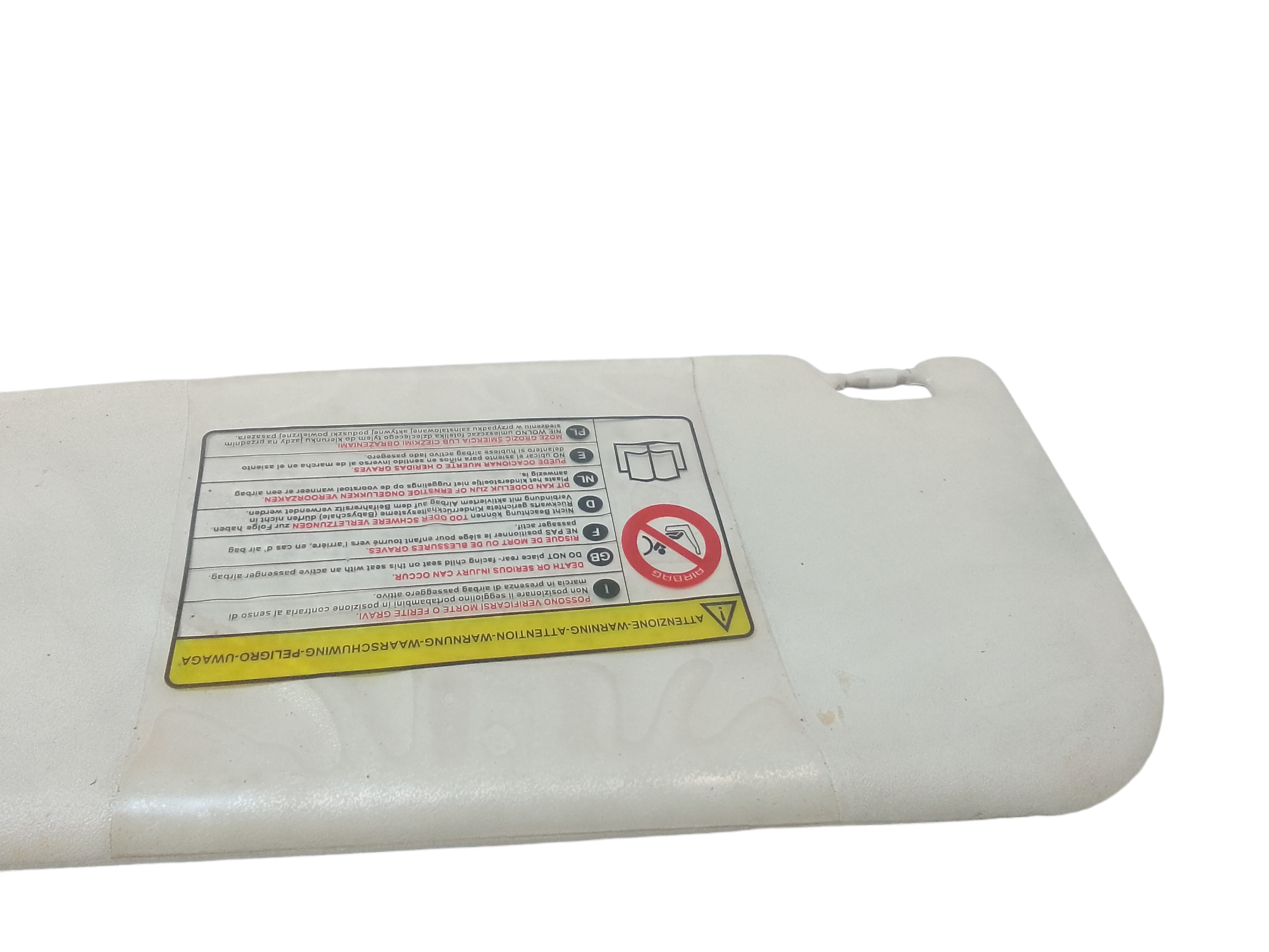 Parasole aletta Lato Passeggero per Fiat Grande Punto 1 Serie (2005 - 2008)