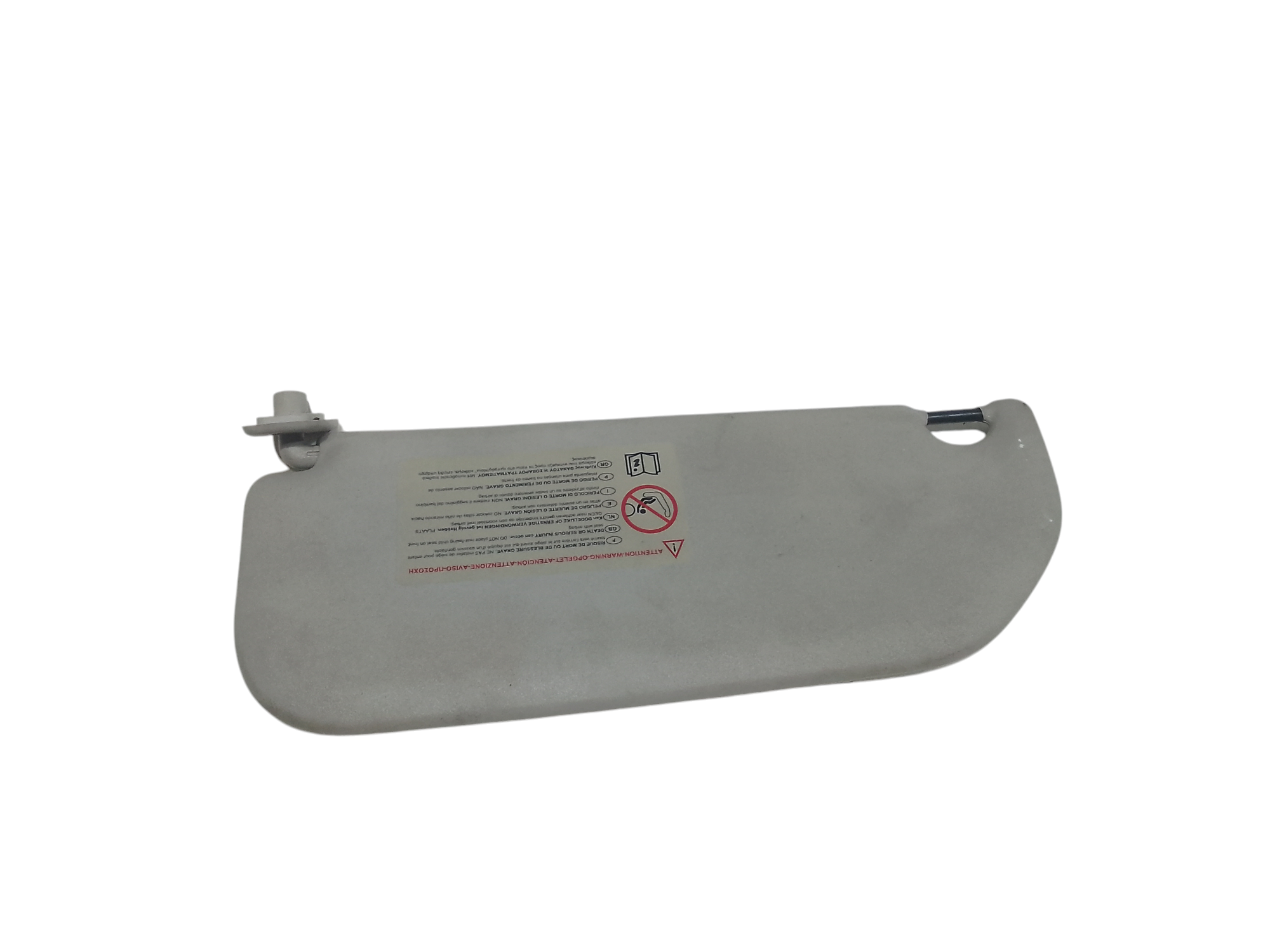 Parasole aletta Lato Passeggero per Citroen C3 2 Serie (2005 - 2010)