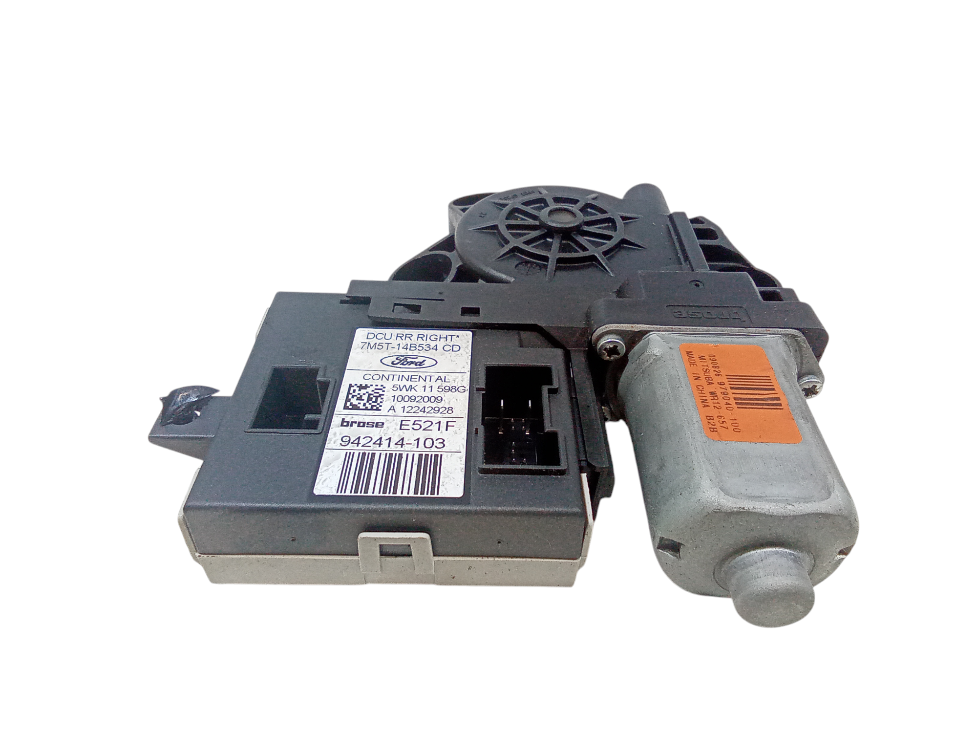 Motorino Alzavetro posteriore destra per Ford Kuga Serie (cbv) (08>13) (2008 - 2013)