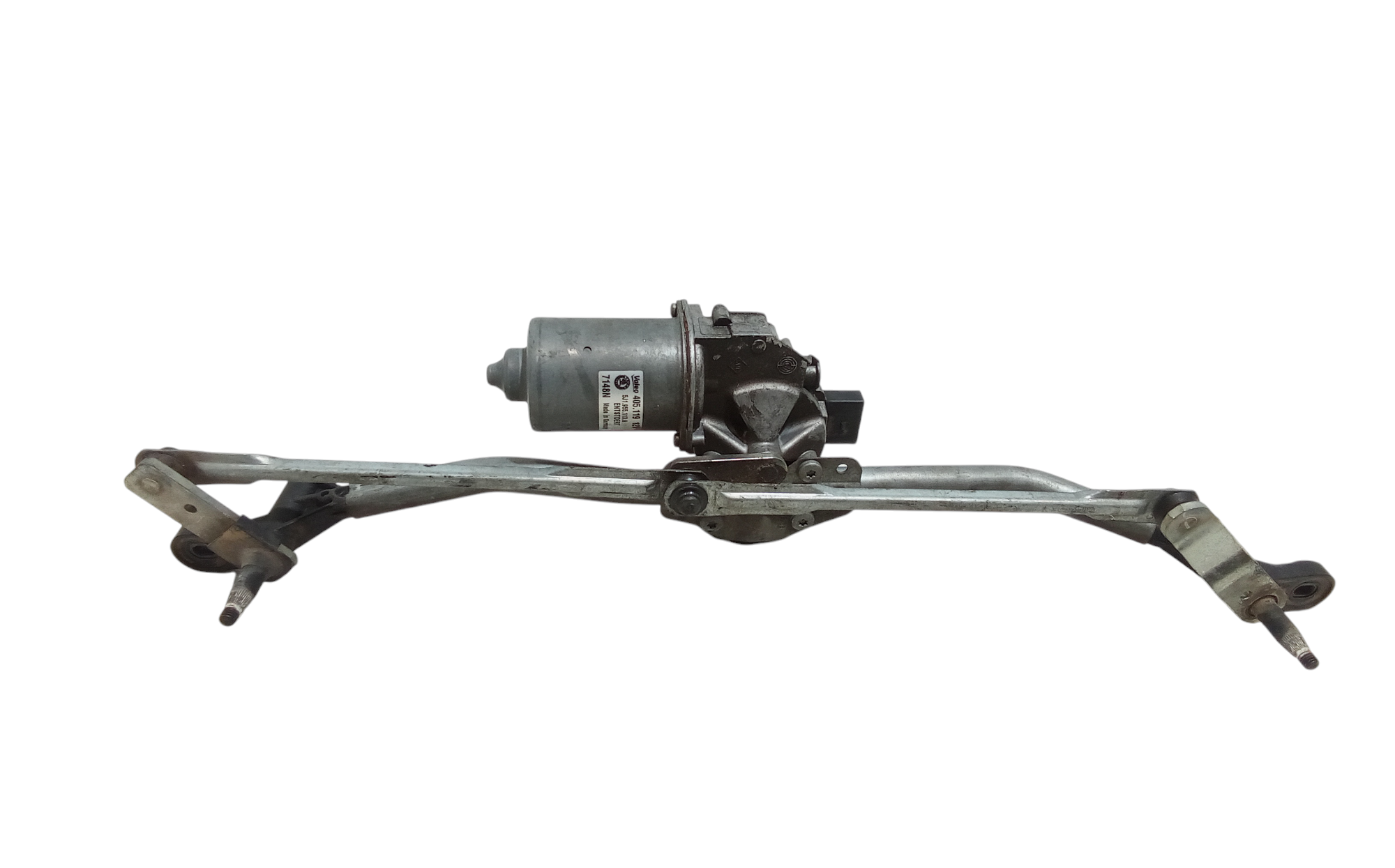 Motorino tergi ant completo di tandem per Skoda Fabia Berlina 2 Serie (2007 - 2014)