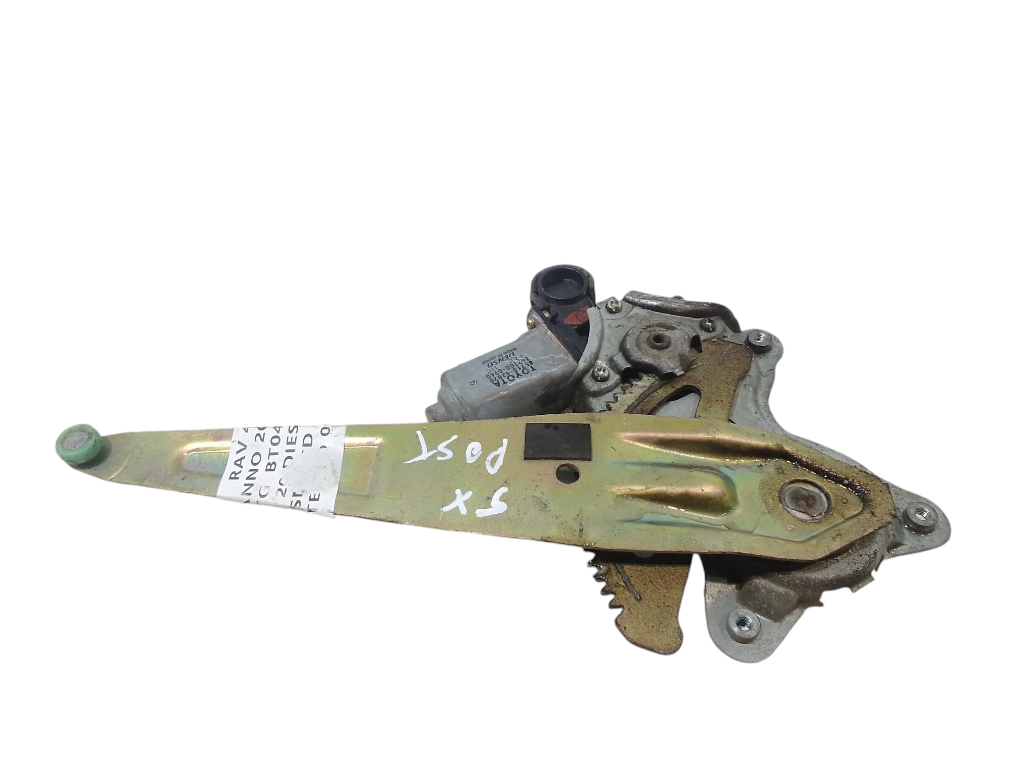 Cremagliera posteriore sinistra guida per Toyota Rav4 2 Serie (2000 - 2003)