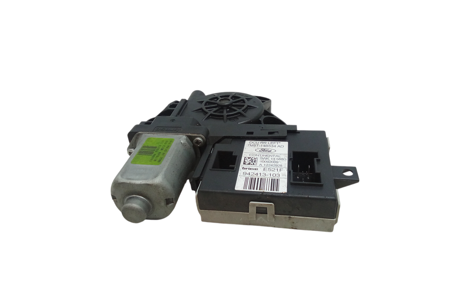 Motorino Alzavetro posteriore Sinistro per Ford Kuga Serie (cbv) (08>13) (2008 - 2013)