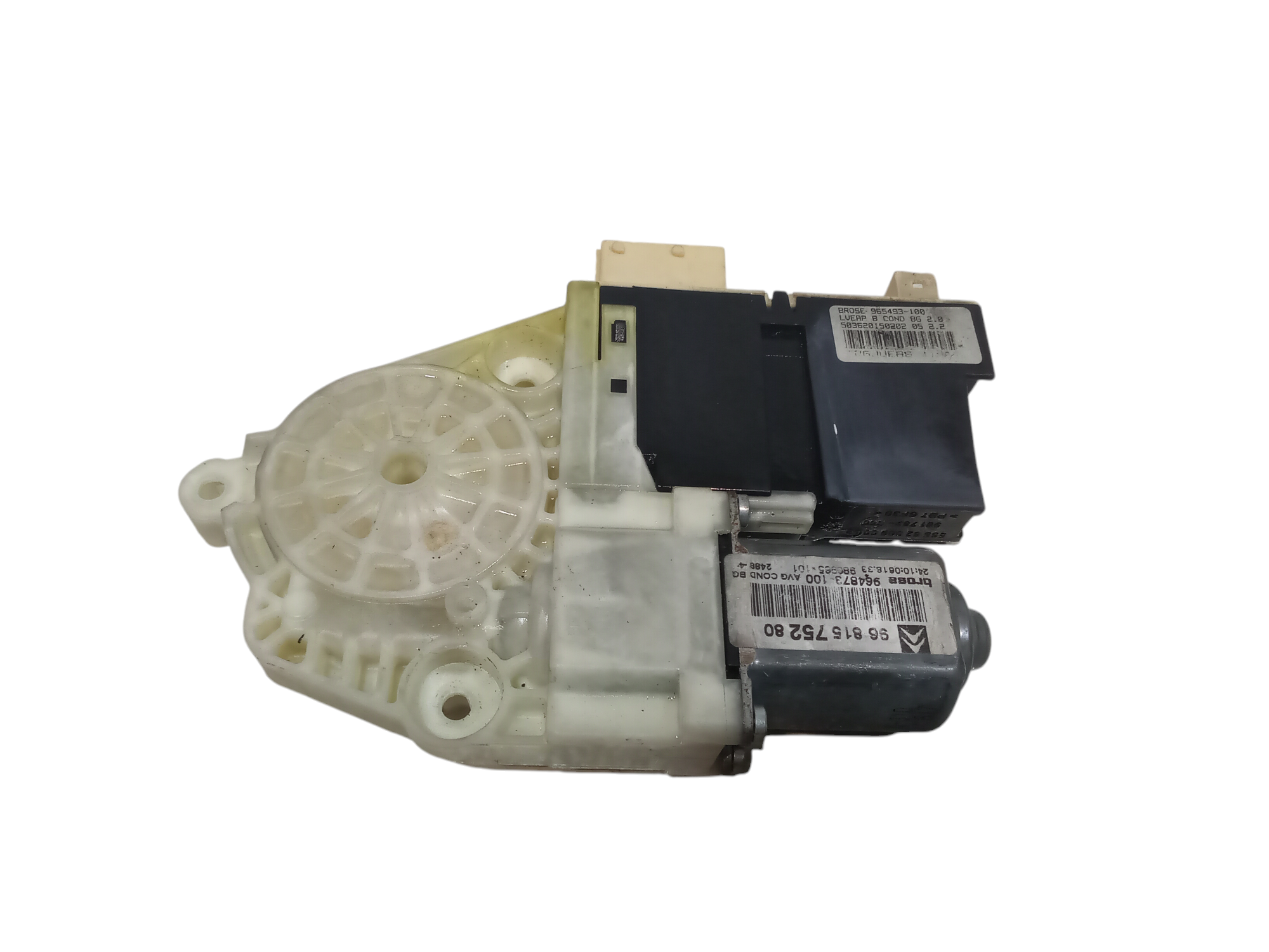 Motorino Alzavetro anteriore Sinistro per Citroen C4 Berlina (2004 - 2008)