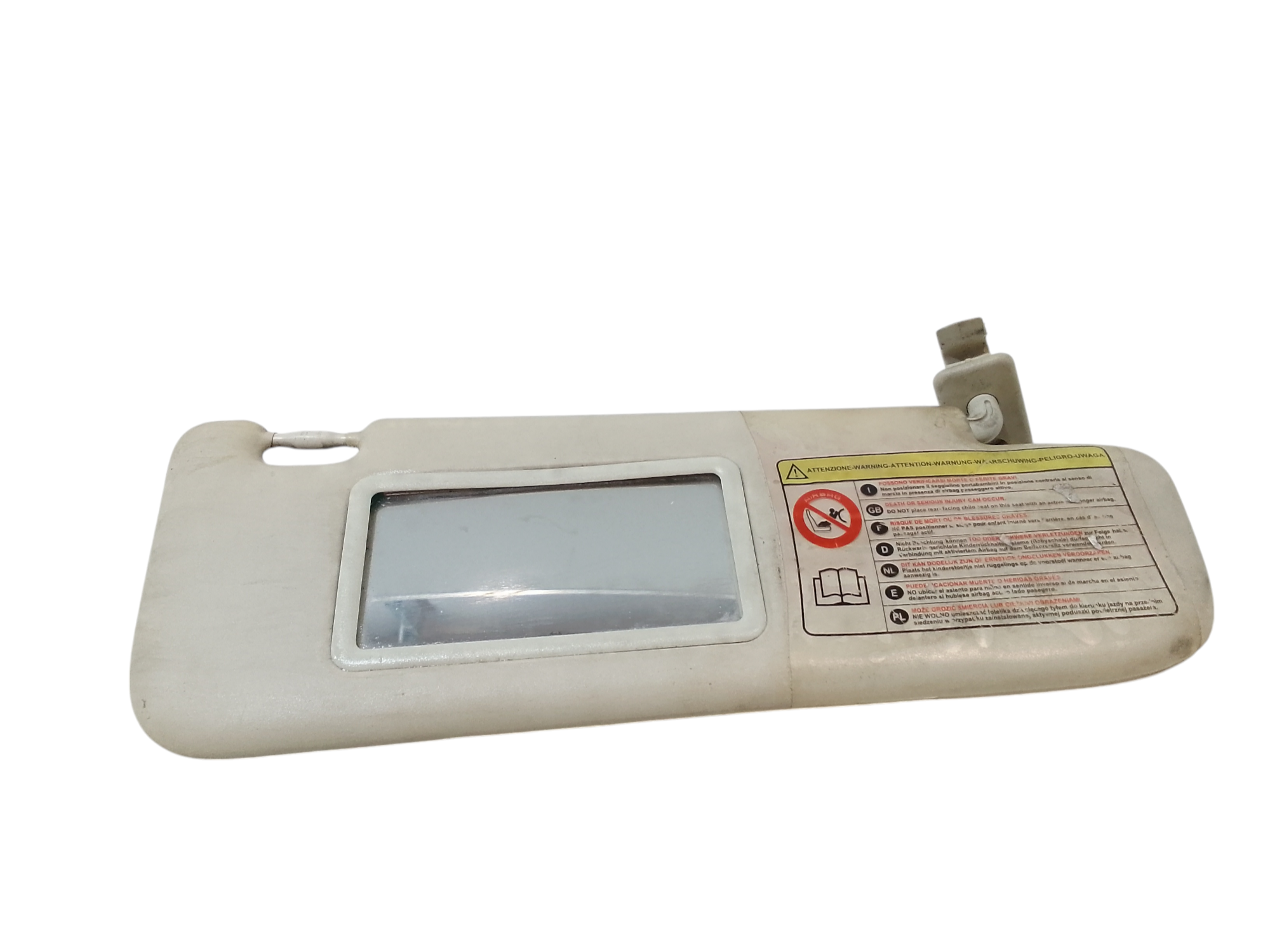 Parasole aletta Lato Passeggero per Fiat 500 Serie (07>14) (2007 - 2014)