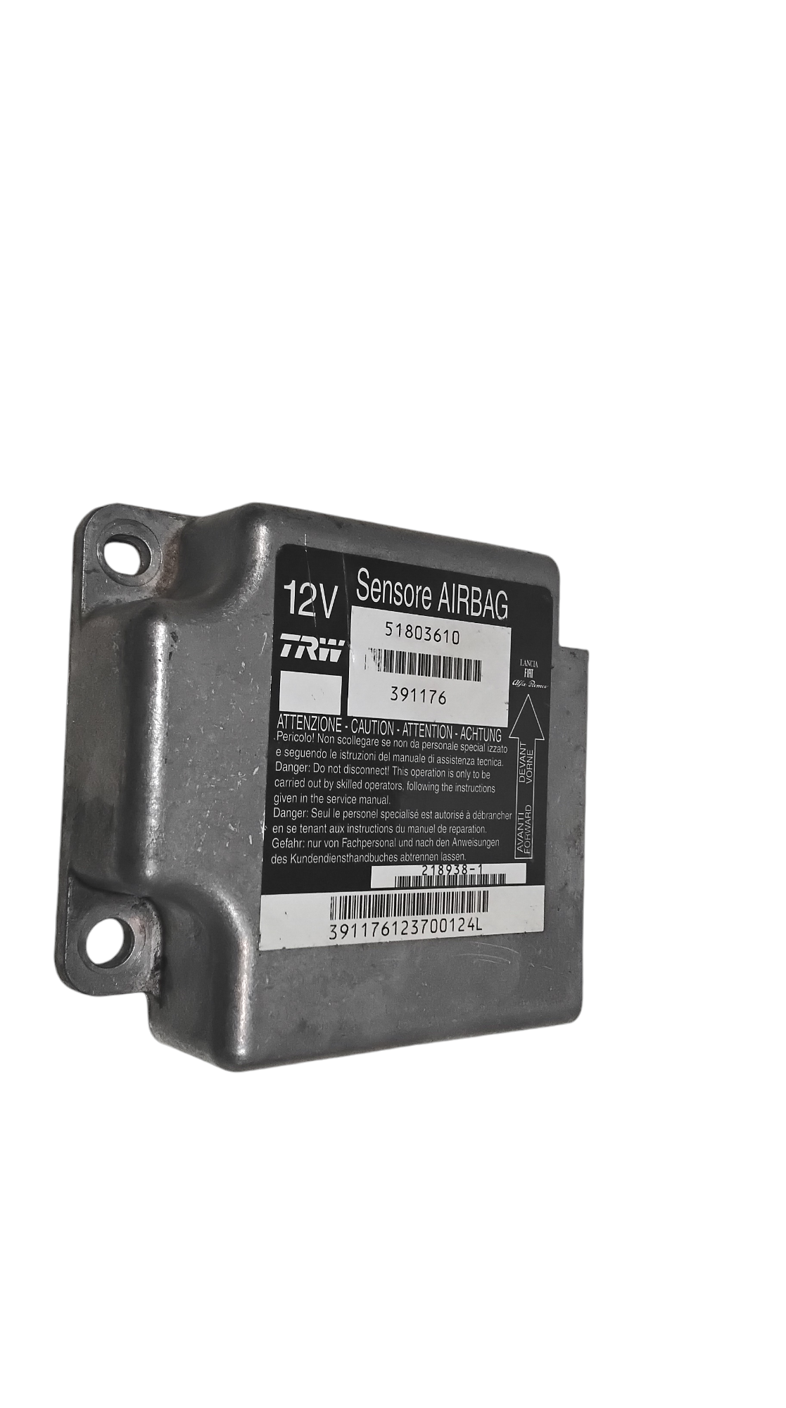 Centralina Airbag per Fiat Panda 2 Serie (2003 - 2010)