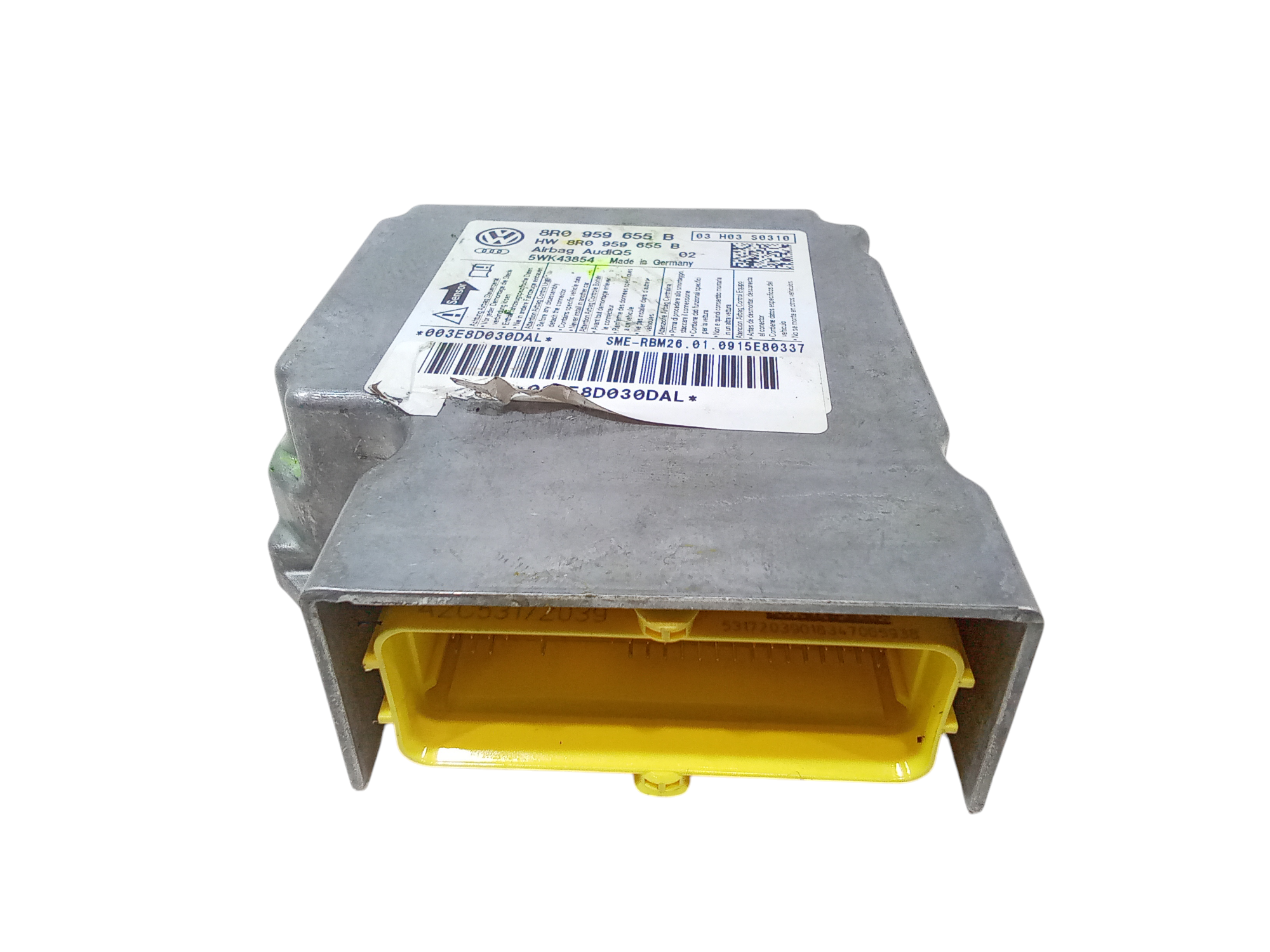 Centralina Airbag per Audi Q5 Serie (8rb) (08>12) (2008 - 2012)