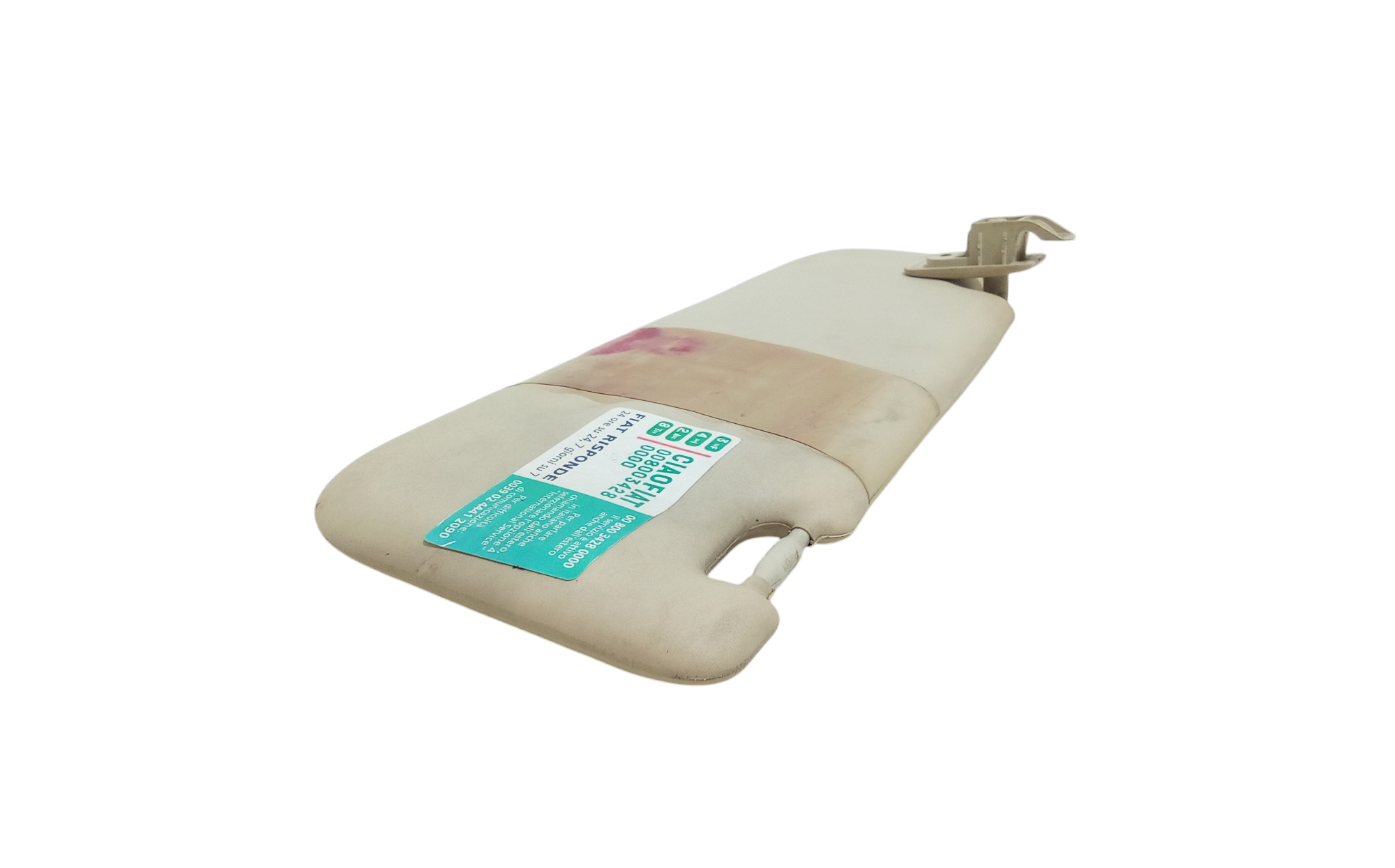 Parasole aletta anteriore Lato Guida per Fiat 500 Serie (07>14) (2007 - 2014)