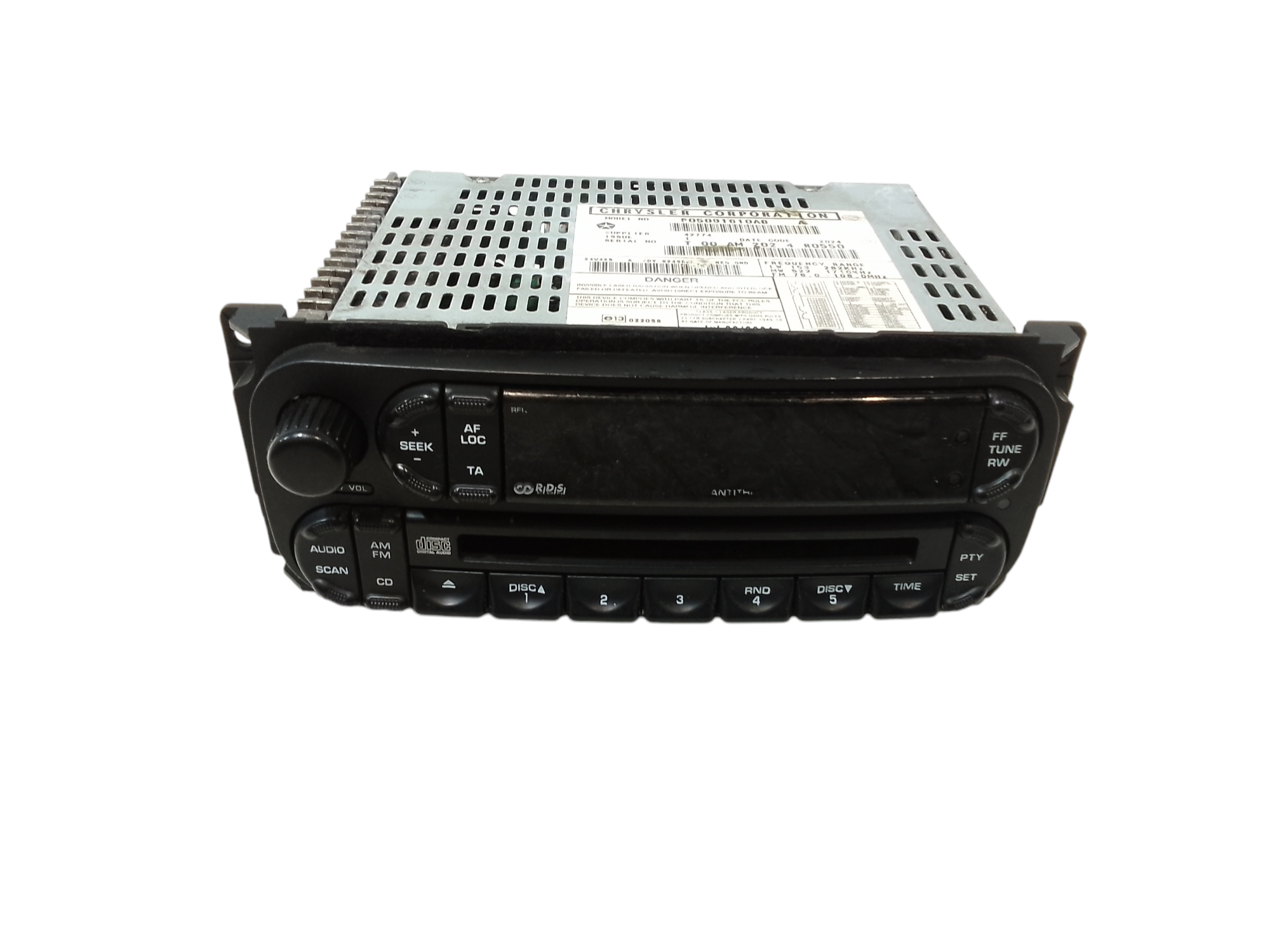 Autoradio per Chrysler Grand Voyager 3 Serie (2004 - 2008)