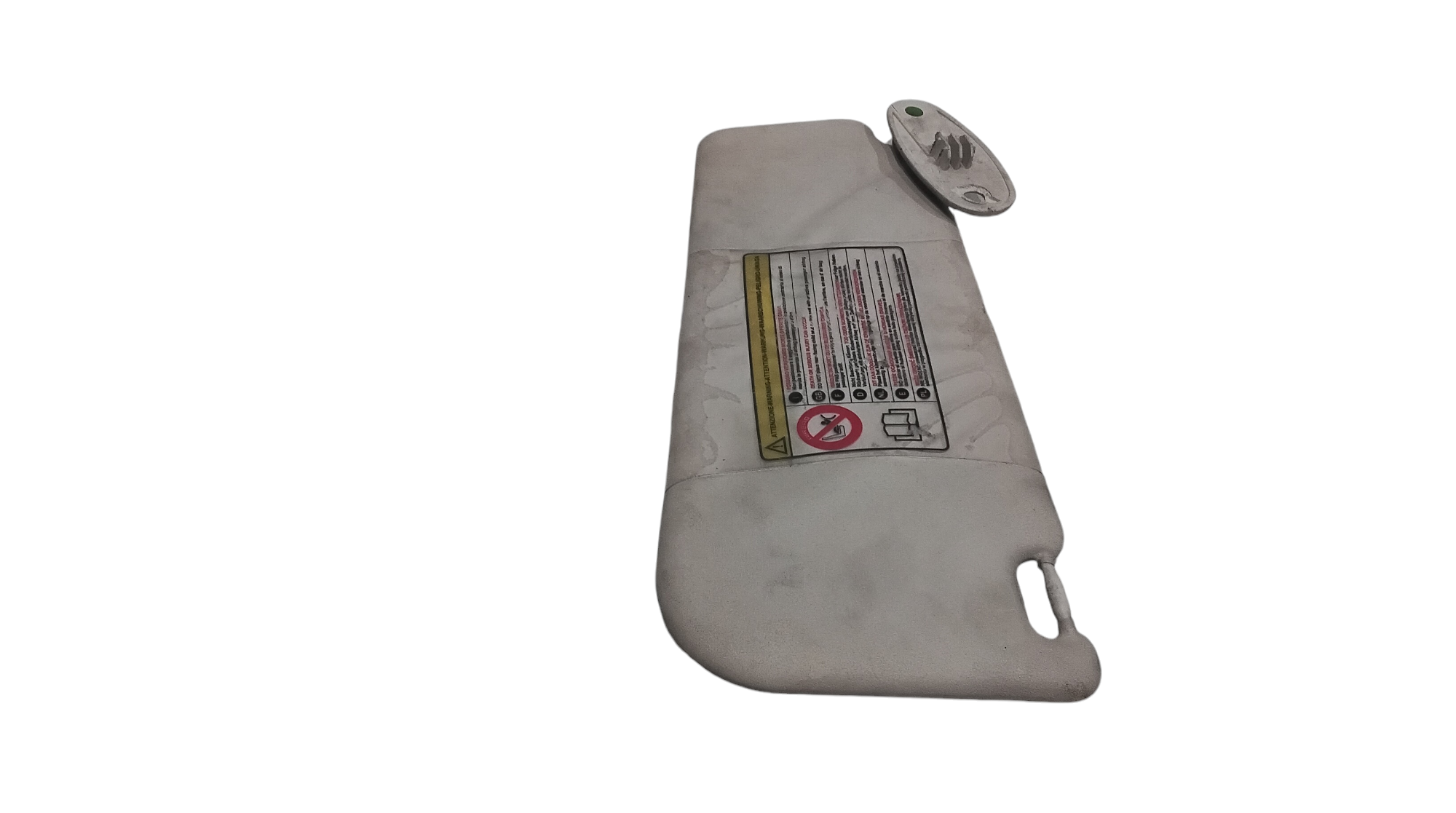 Parasole aletta Lato Passeggero per Fiat Punto Berlina 3p 2 Serie (1999 - 2003)