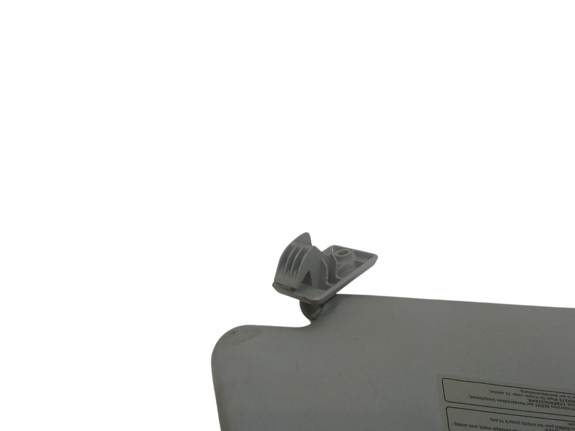 Parasole aletta Lato Passeggero per Nissan Micra 4 Serie (2003 - 2005)