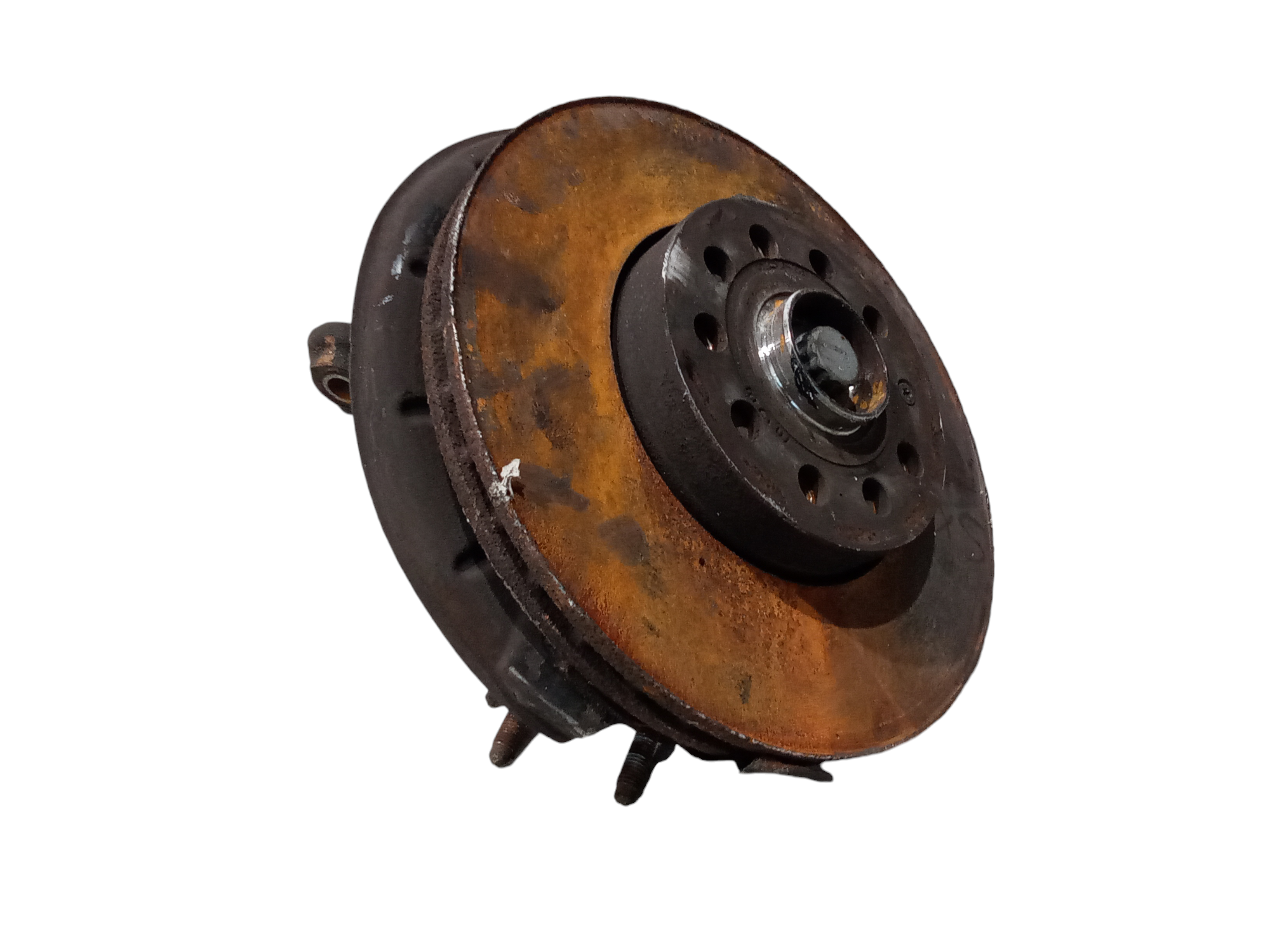 Mozzo ruota anteriore Sinistra guida per Volkswagen Touran 2 Serie (2007 - 2010)