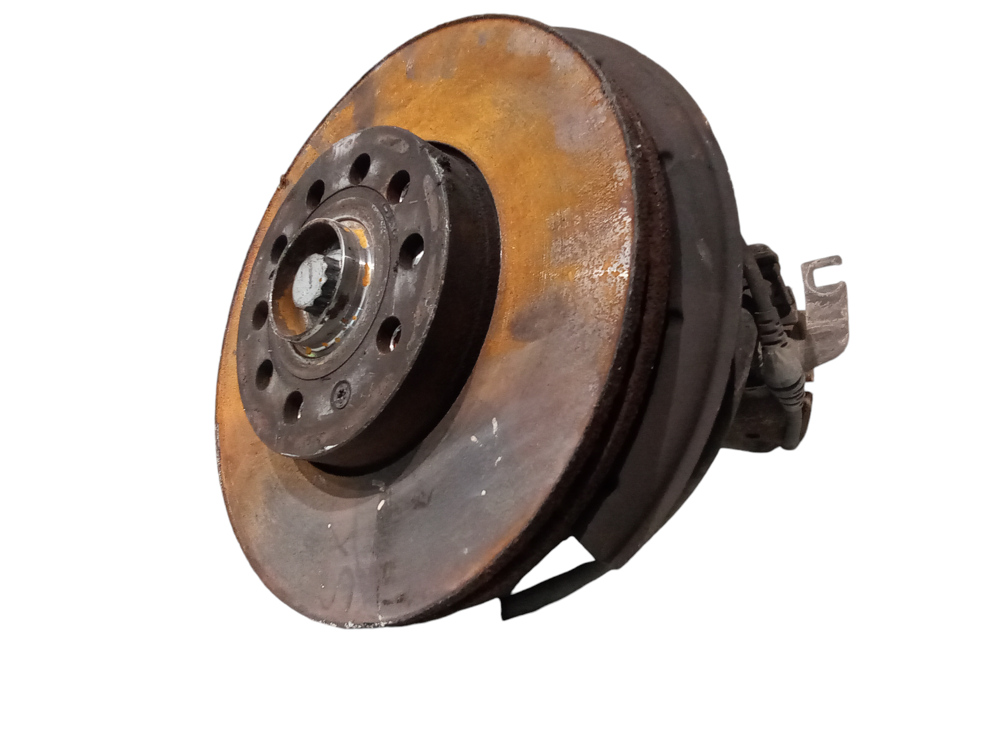 Mozzo ruota anteriore Sinistra guida per Volkswagen Touran 2 Serie (2007 - 2010)