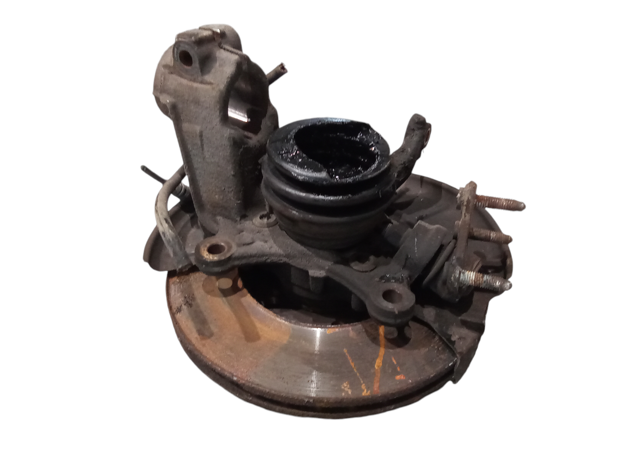 Mozzo ruota anteriore Sinistra guida per Volkswagen Touran 2 Serie (2007 - 2010)