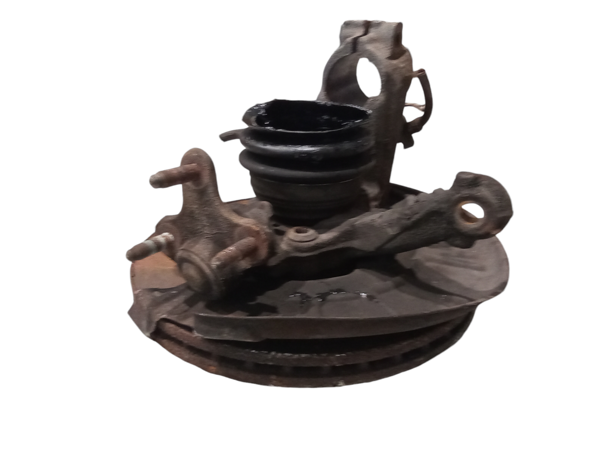 Mozzo ruota anteriore Sinistra guida per Volkswagen Touran 2 Serie (2007 - 2010)