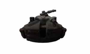 Pinza Freno anteriore Sinistra per Volkswagen Touran 2 Serie (2007 - 2010)