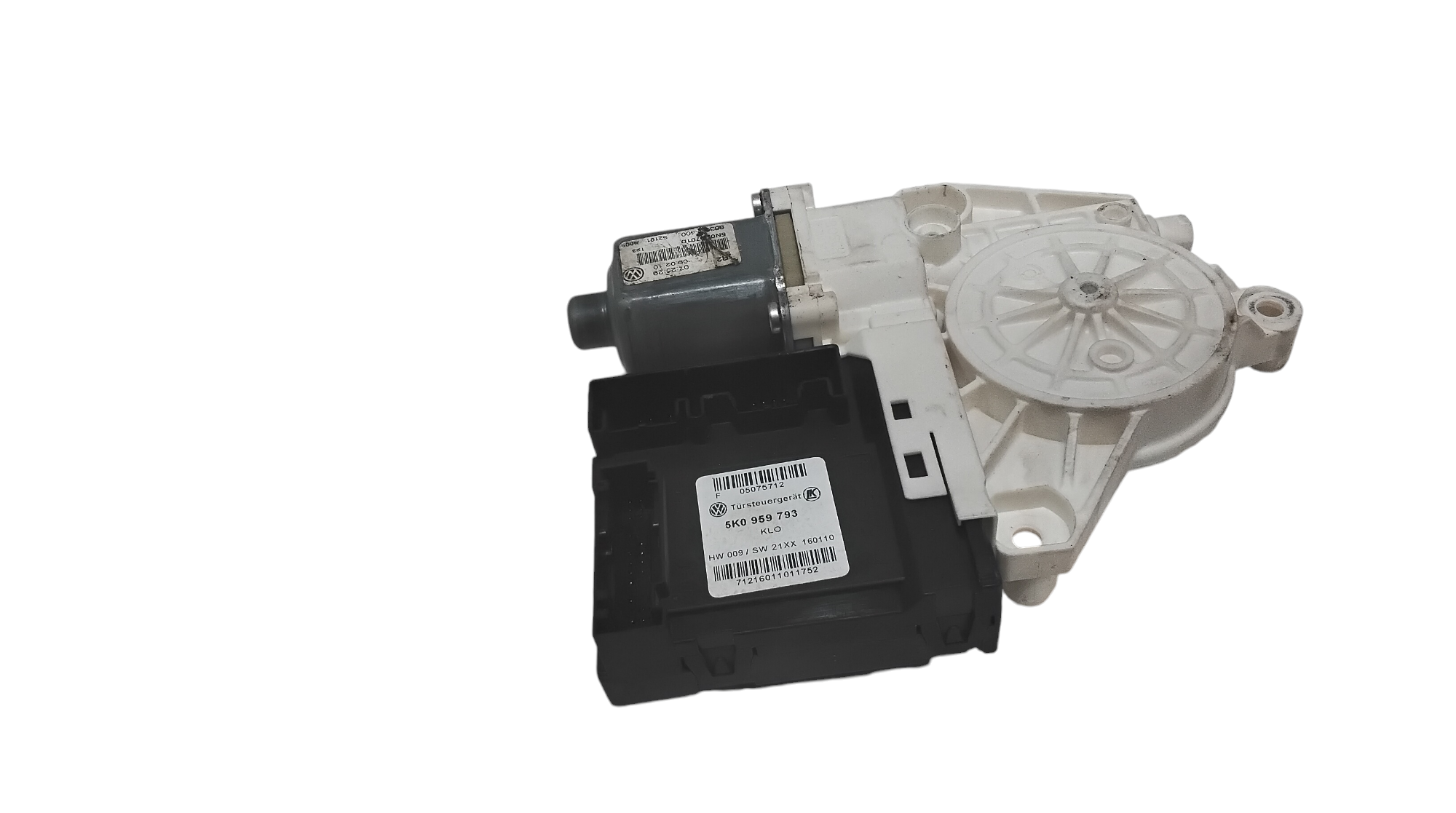 Motorino Alzavetro anteriore Sinistro per Volkswagen Tiguan 1 Serie (2007 - 2011)