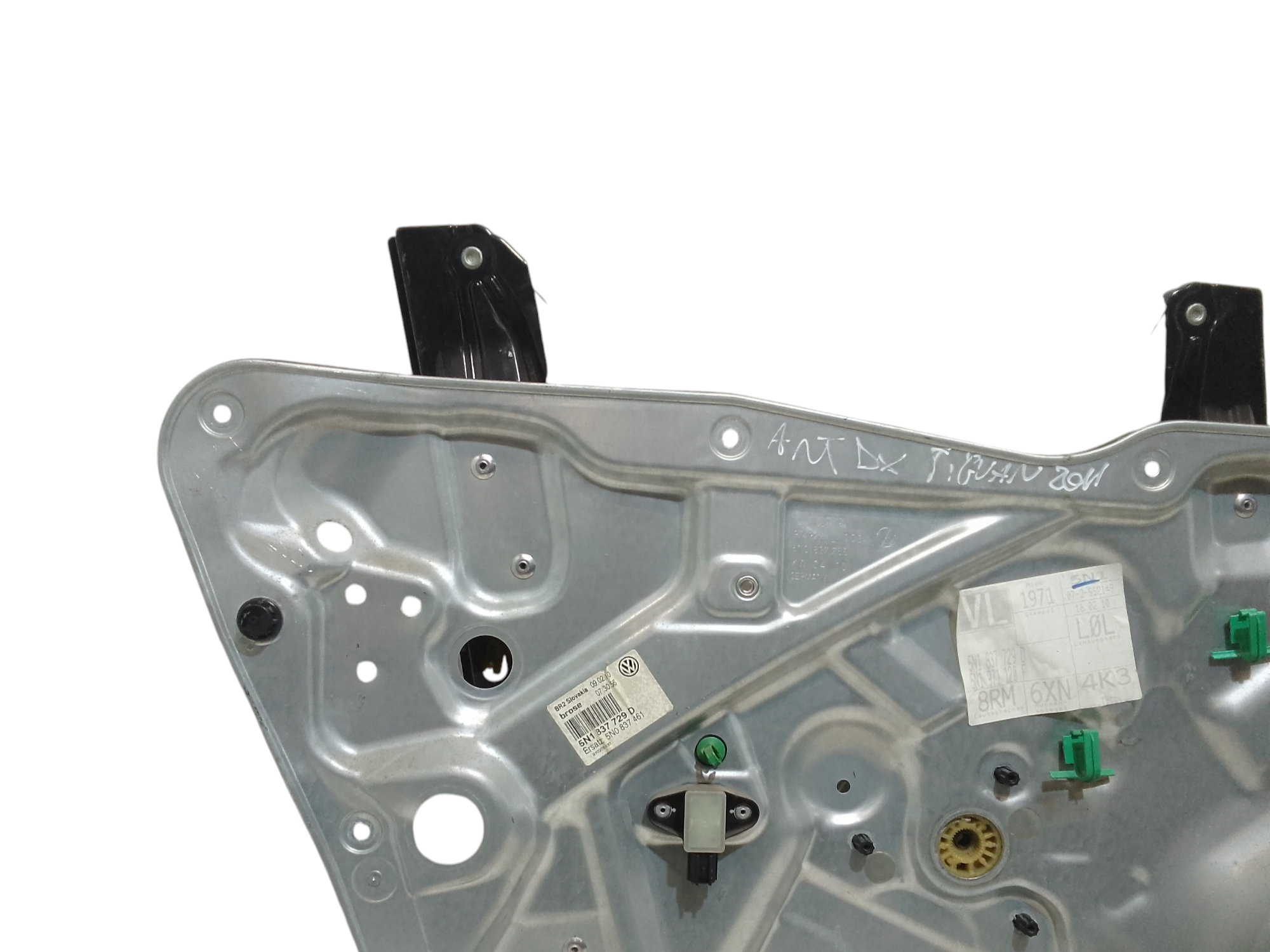 Cremagliera anteriore sinistra Guida per Volkswagen Tiguan 1 Serie (2007 - 2011)